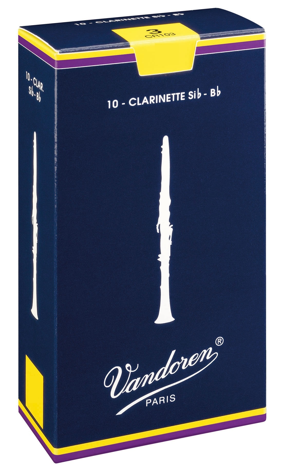 Klarinettenblätter Vandoren Classic Blue 3