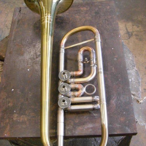 B Drehventiltrompete Josef Monke Gillhaus Z heavy roh