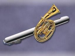 Krawattenhalter Tenorhorn Groß K16