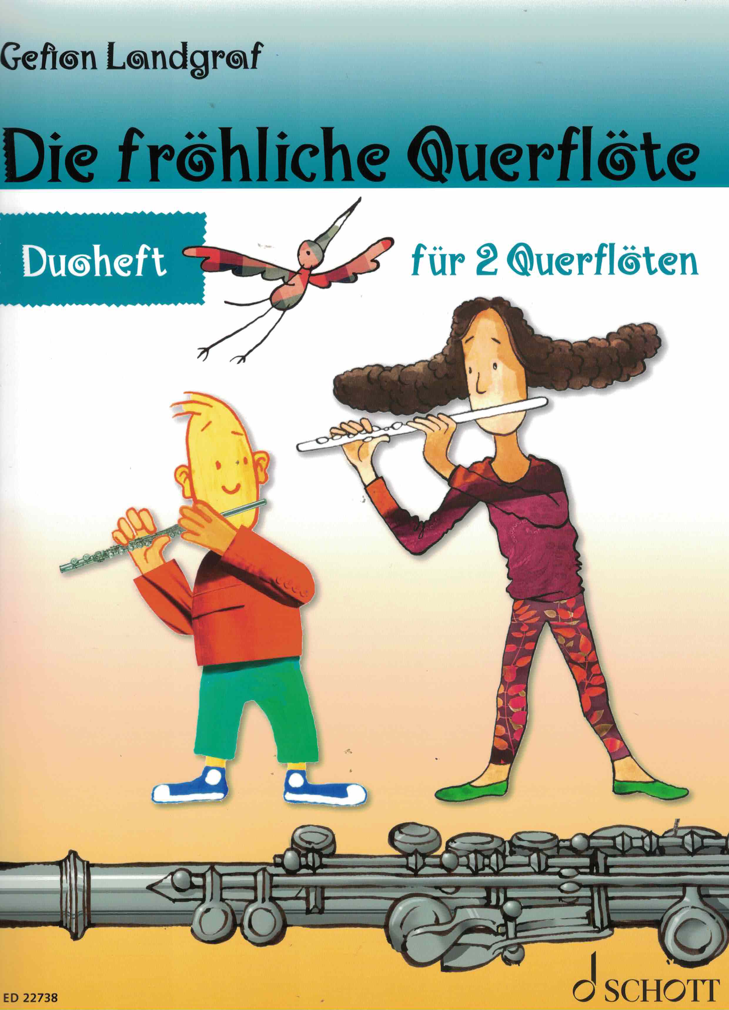 Duoheft, Die fröhliche Querflöte, Landgraf