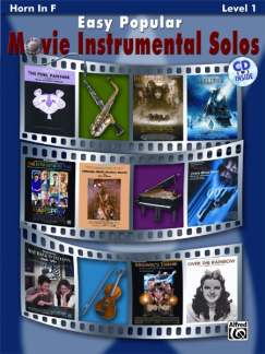 Easy Popular Movie Instrumental Solos - Horn CD