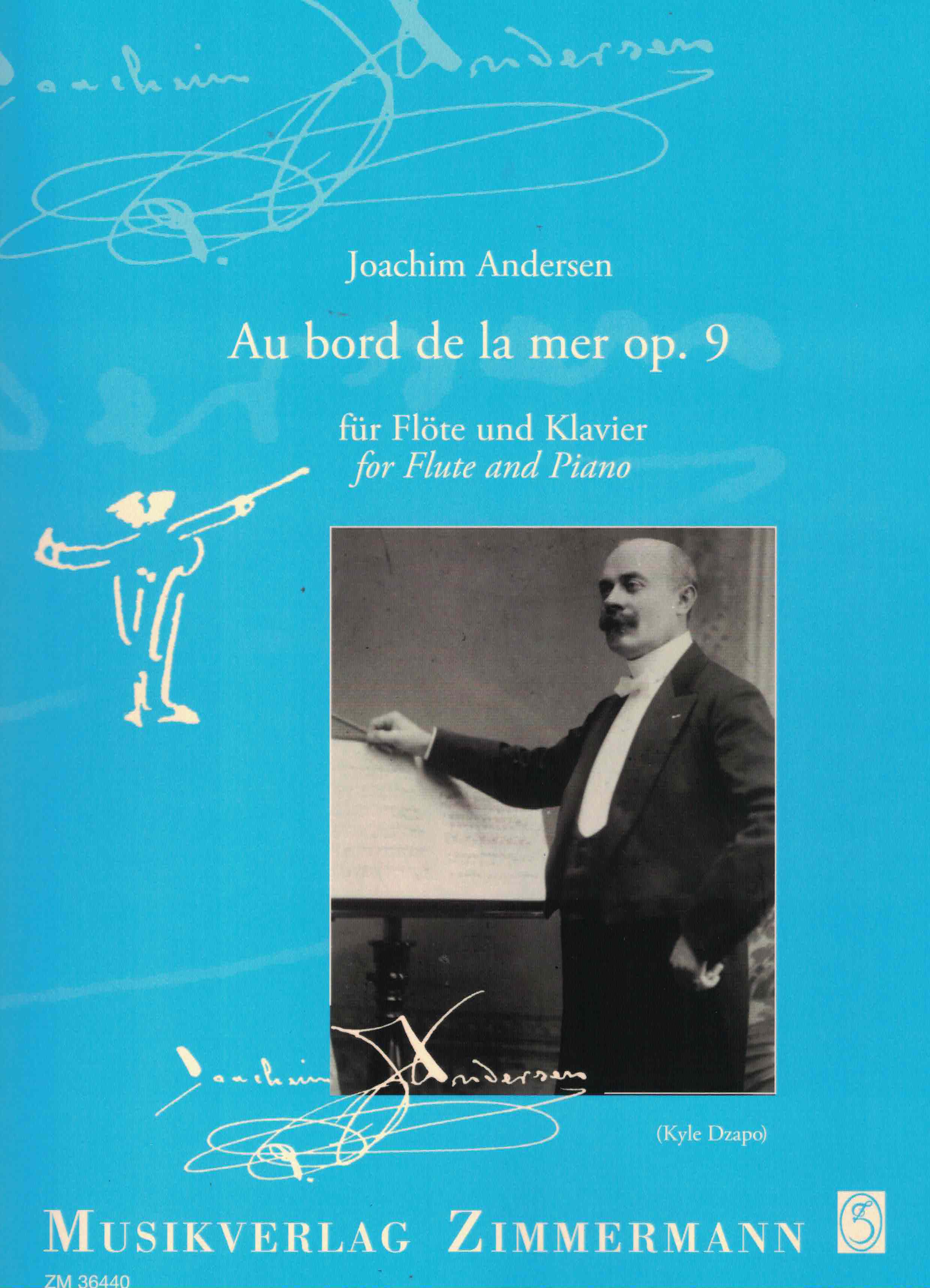 Au Bord de la Mer op.9, Andersen, Fl Klav