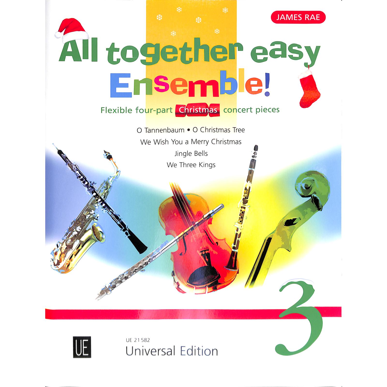 All Together easy Christmas Ensemble 3 - Flexible 4 Part