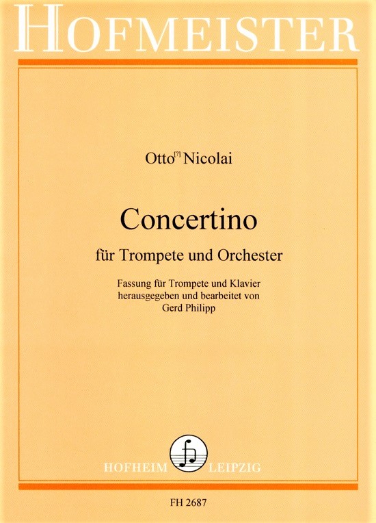 Concertino - Nicolai, Trompete/ Klavier