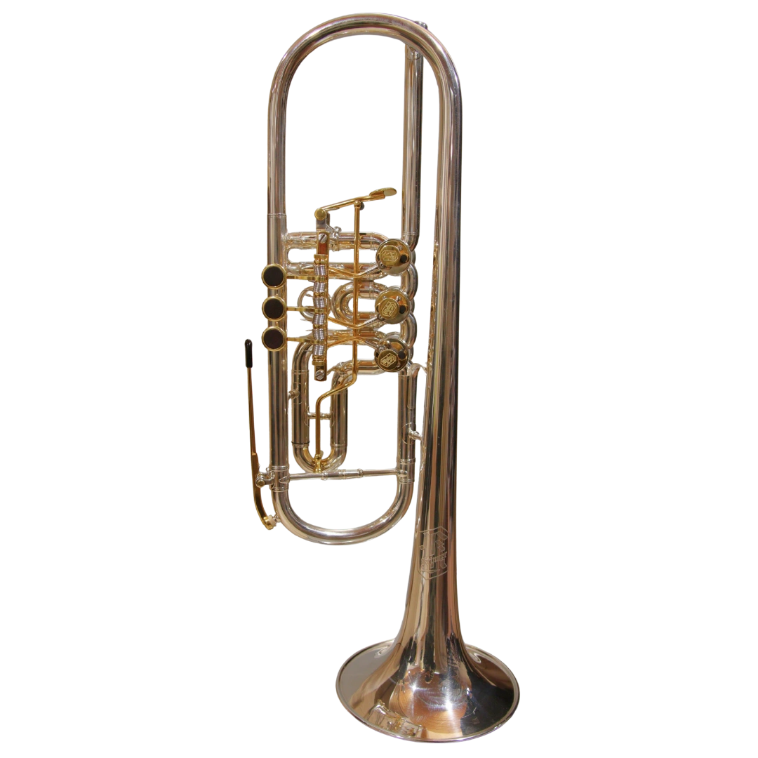 B Drehventiltrompete Krinner gebr.