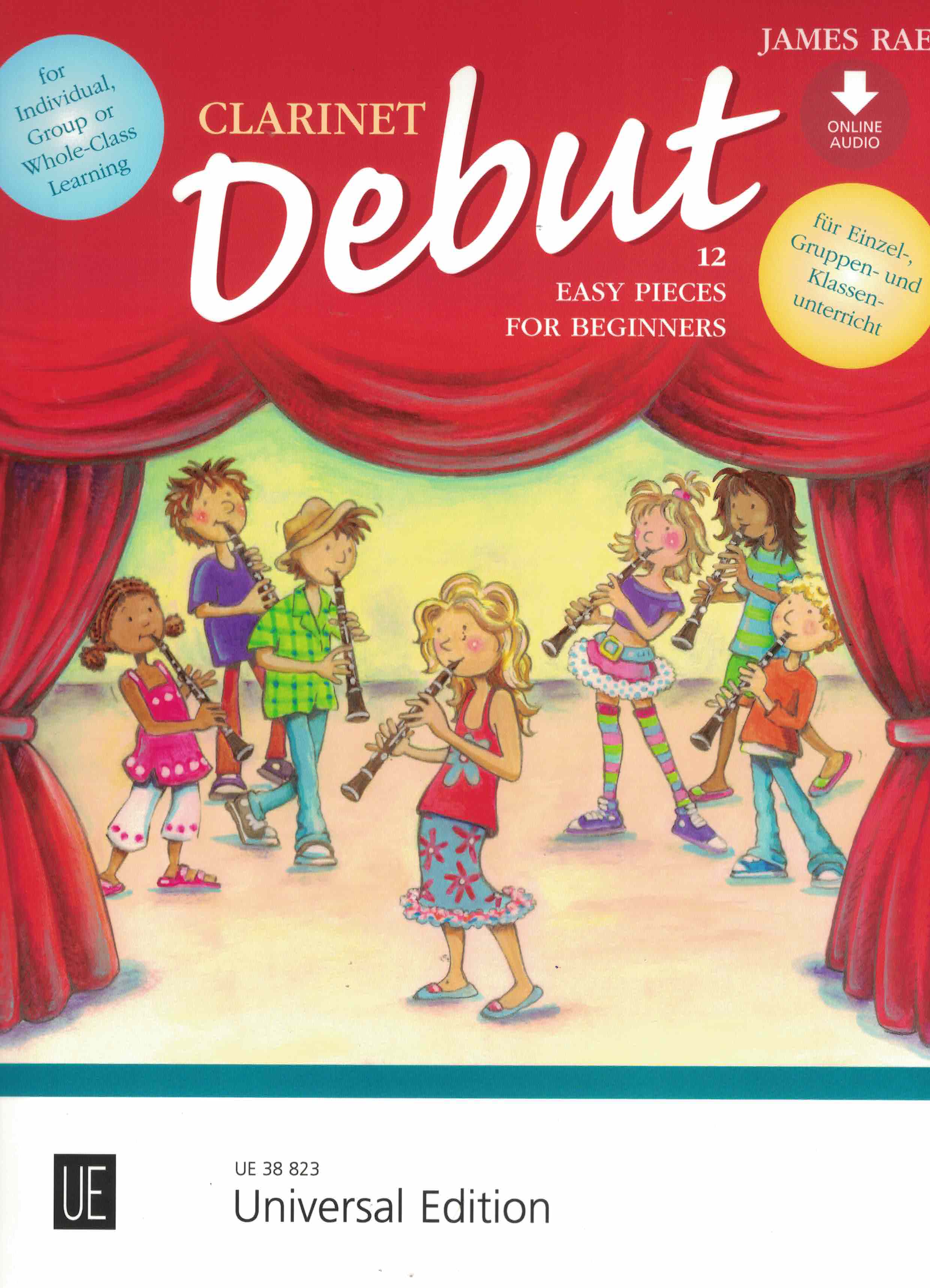 Clarinet Debut, Rae, 1-2 Klar Klav