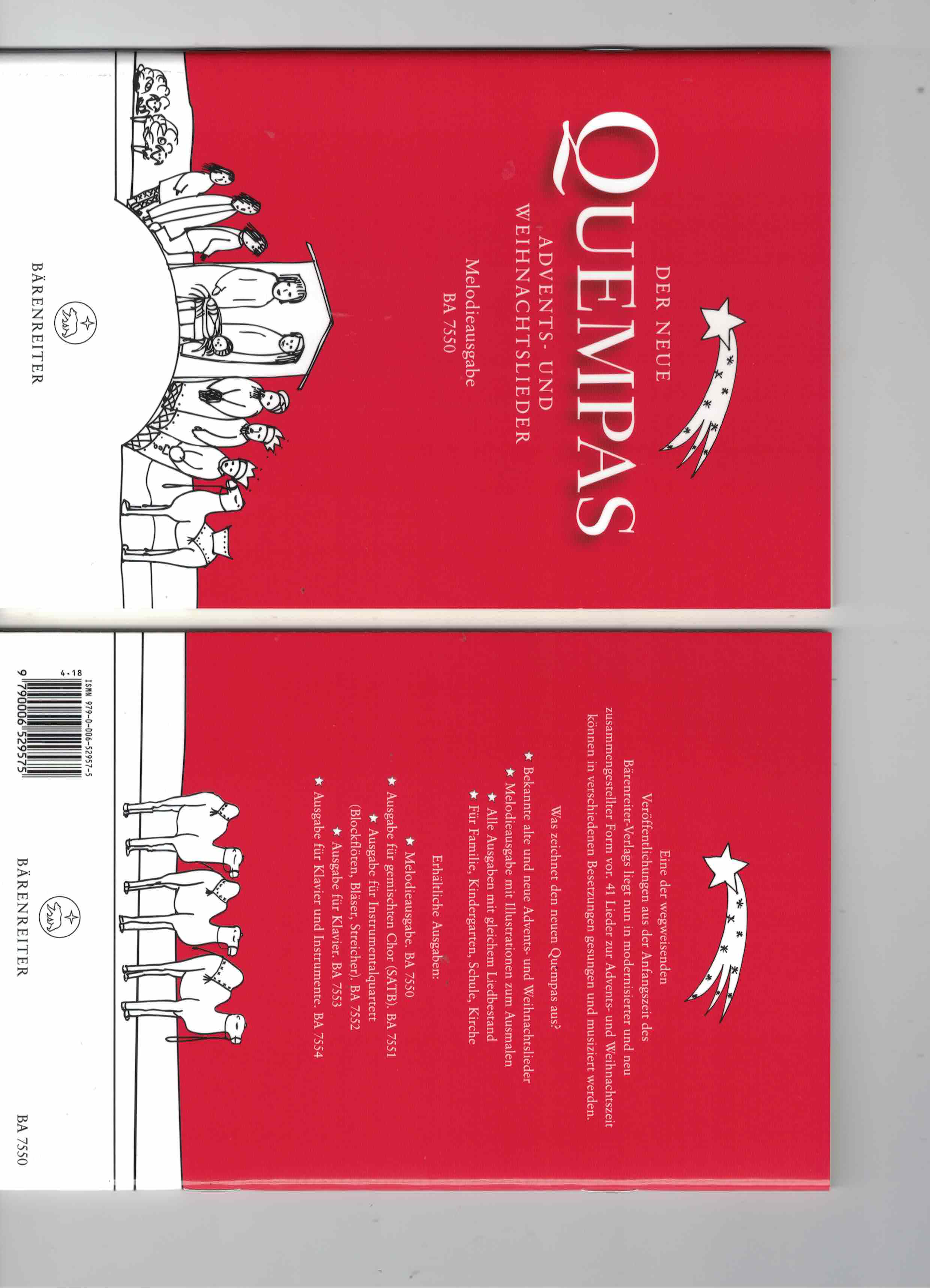 Der neue Quempas - Melodieausgabe