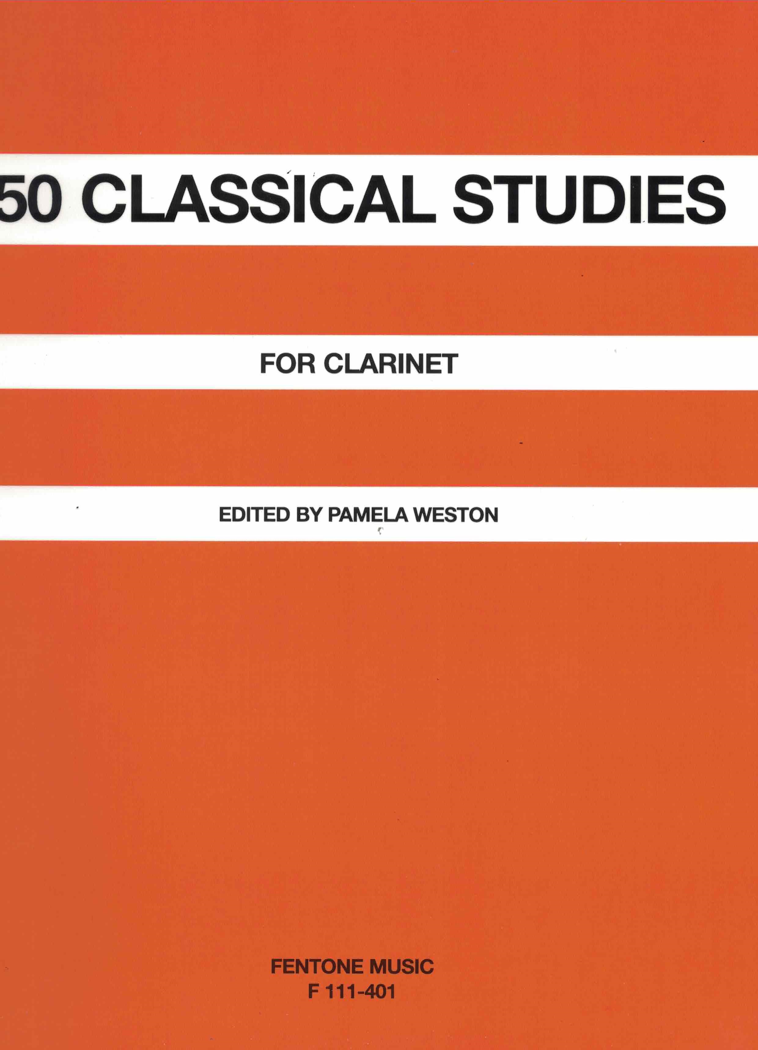 50 Classical Studies - Weston, Klarinette