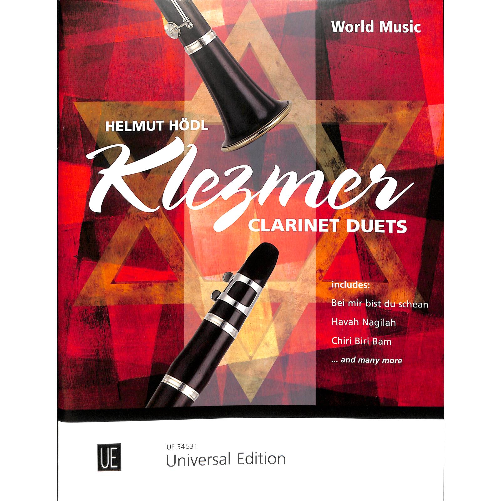 Klezmer Clarinet Duets (World Music) - Hoedl, 2 Klarinetten