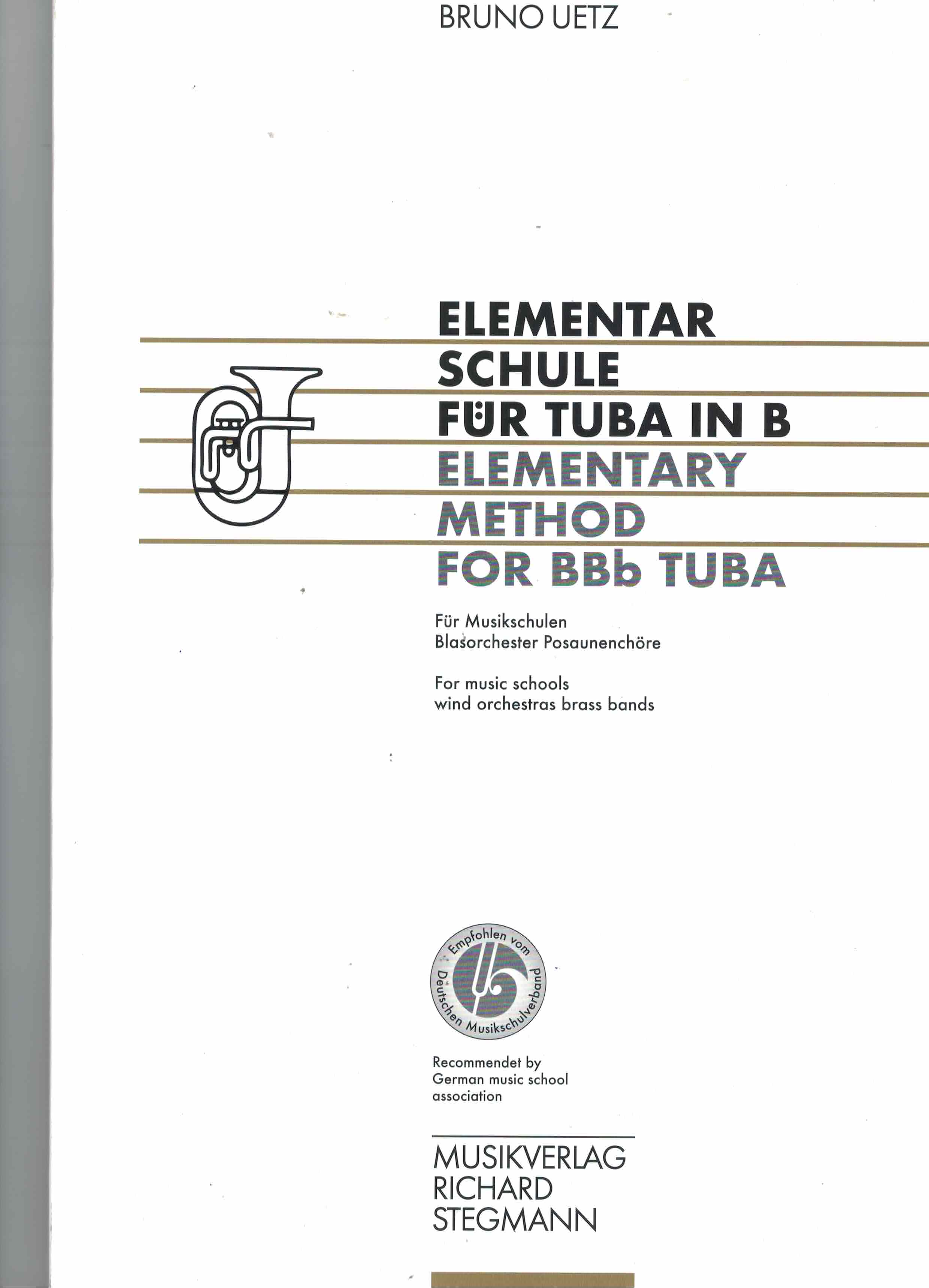 Elementarschule für Tuba in B - Uetz