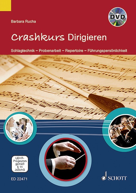 Crashkurs Dirigieren - Rucha, Buch DVD