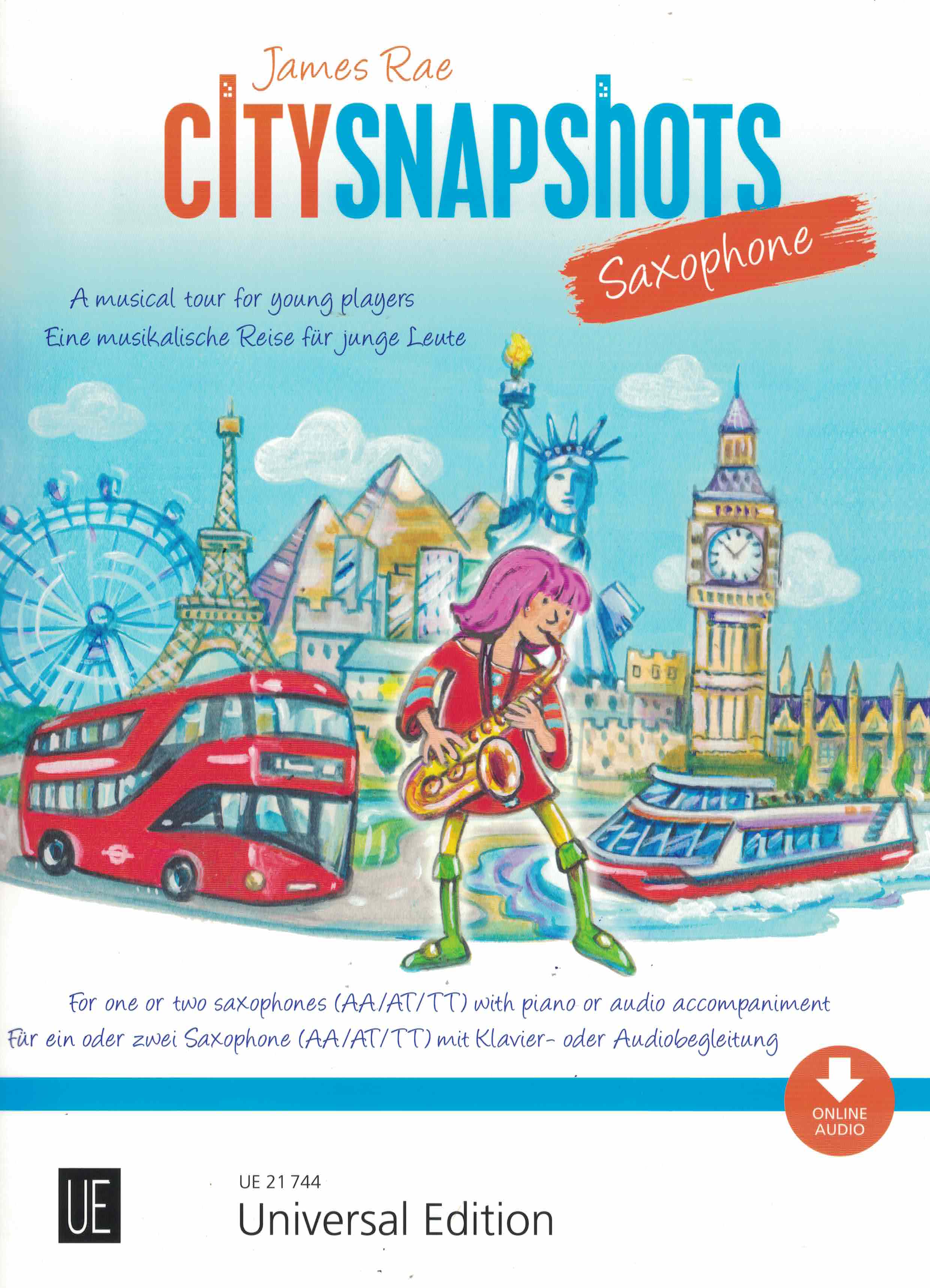 City Snapshots  Saxophone - 2 Sax/Online Audio