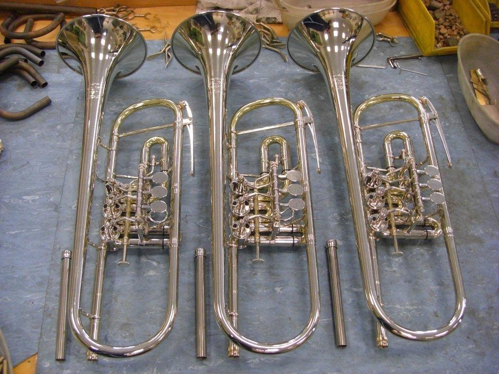 B Drehventiltrompete Josef Monke Gillhaus Z heavy roh