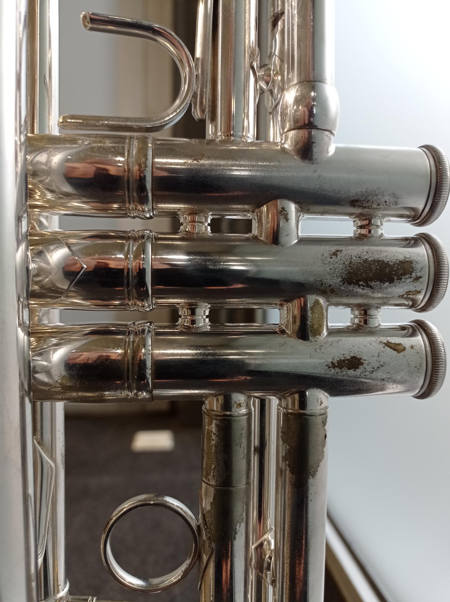 C Trompete V. Bach Mod. 229 versilbert gebr.