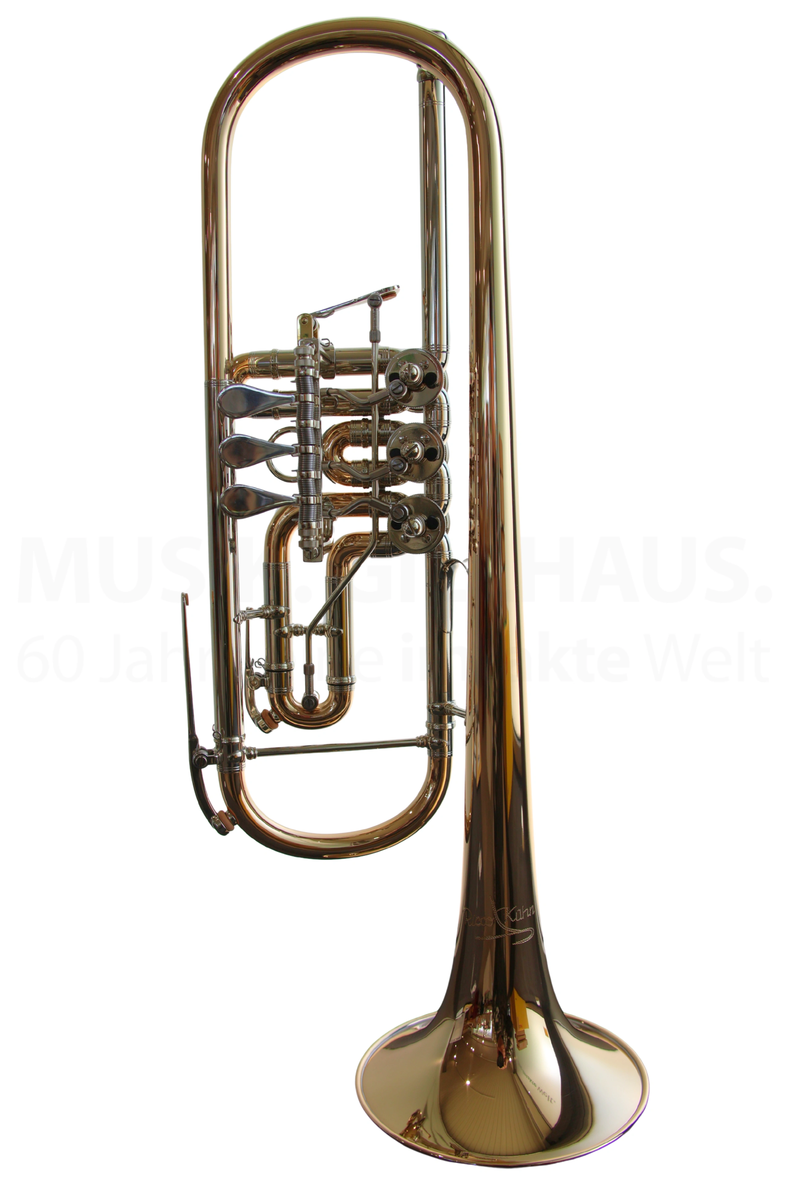 B- Drehventiltrompete Ricco Kühn T043/B