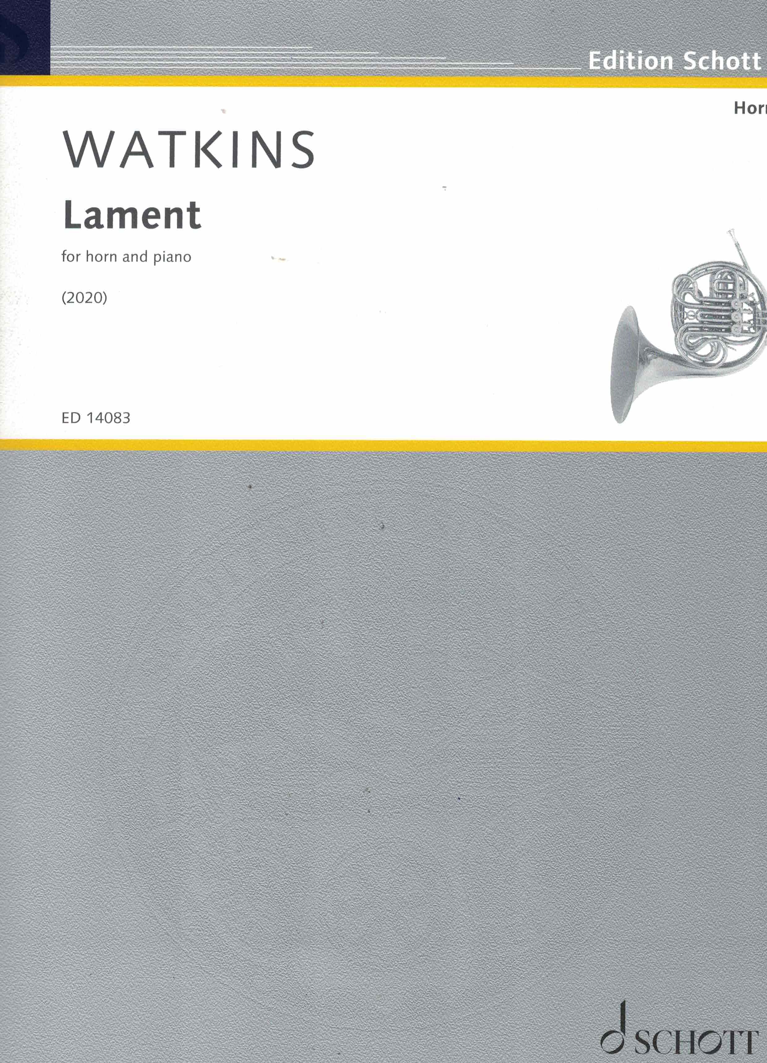 Lament, Watkins, Horn Klav