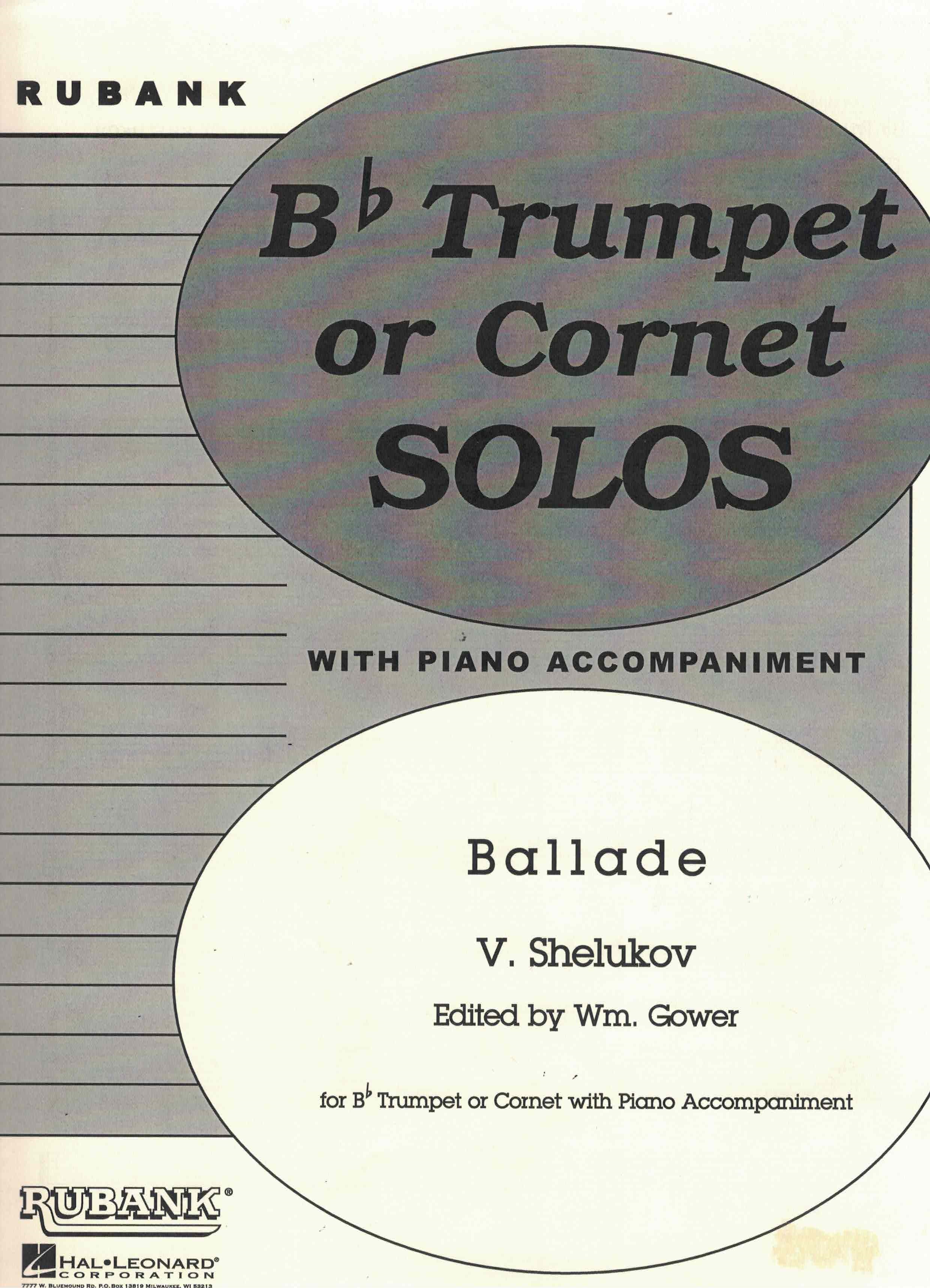 Ballade - Shelukov, Trompete/ Klavier