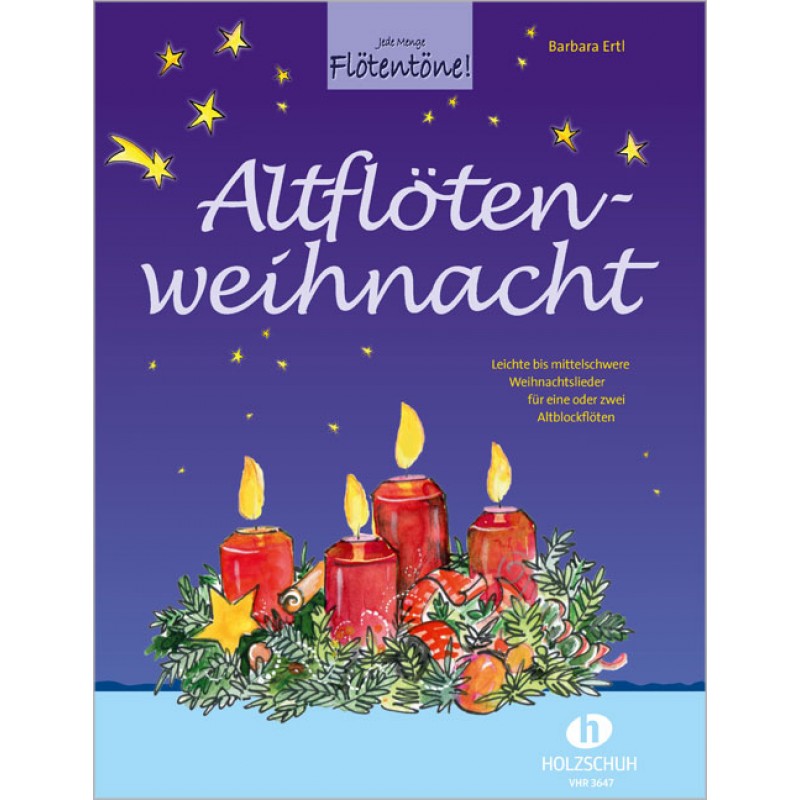 Altflötenweihnacht - Ertl, 1-2 Altblockflöten CD