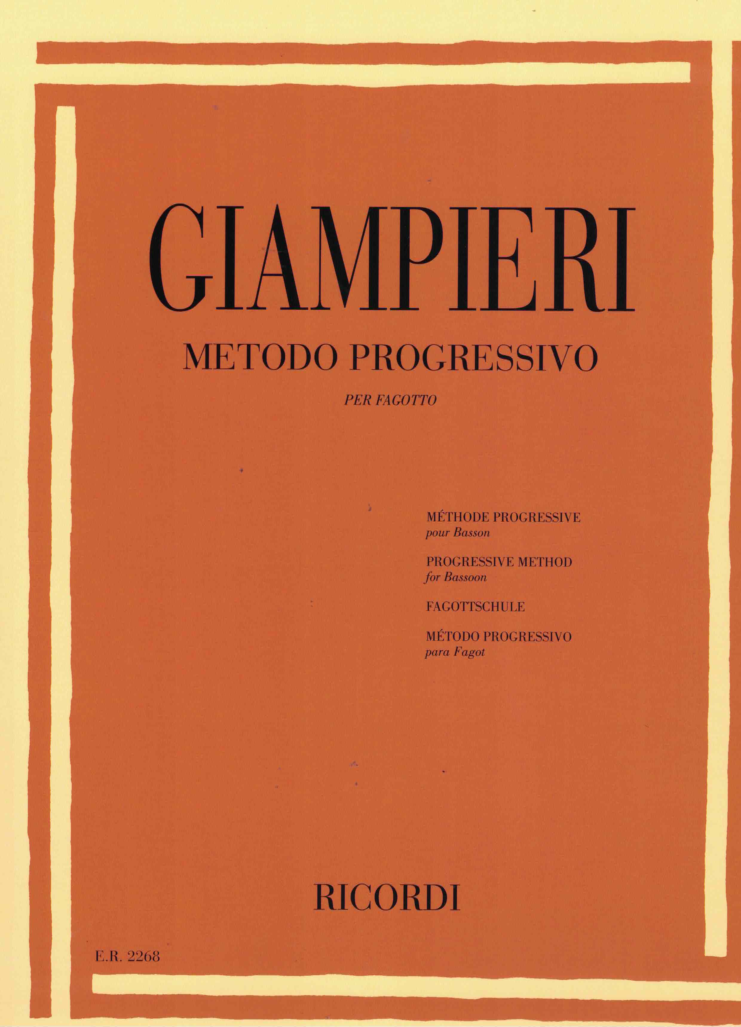 Metodo Progressivo - Giampieri, Fagott