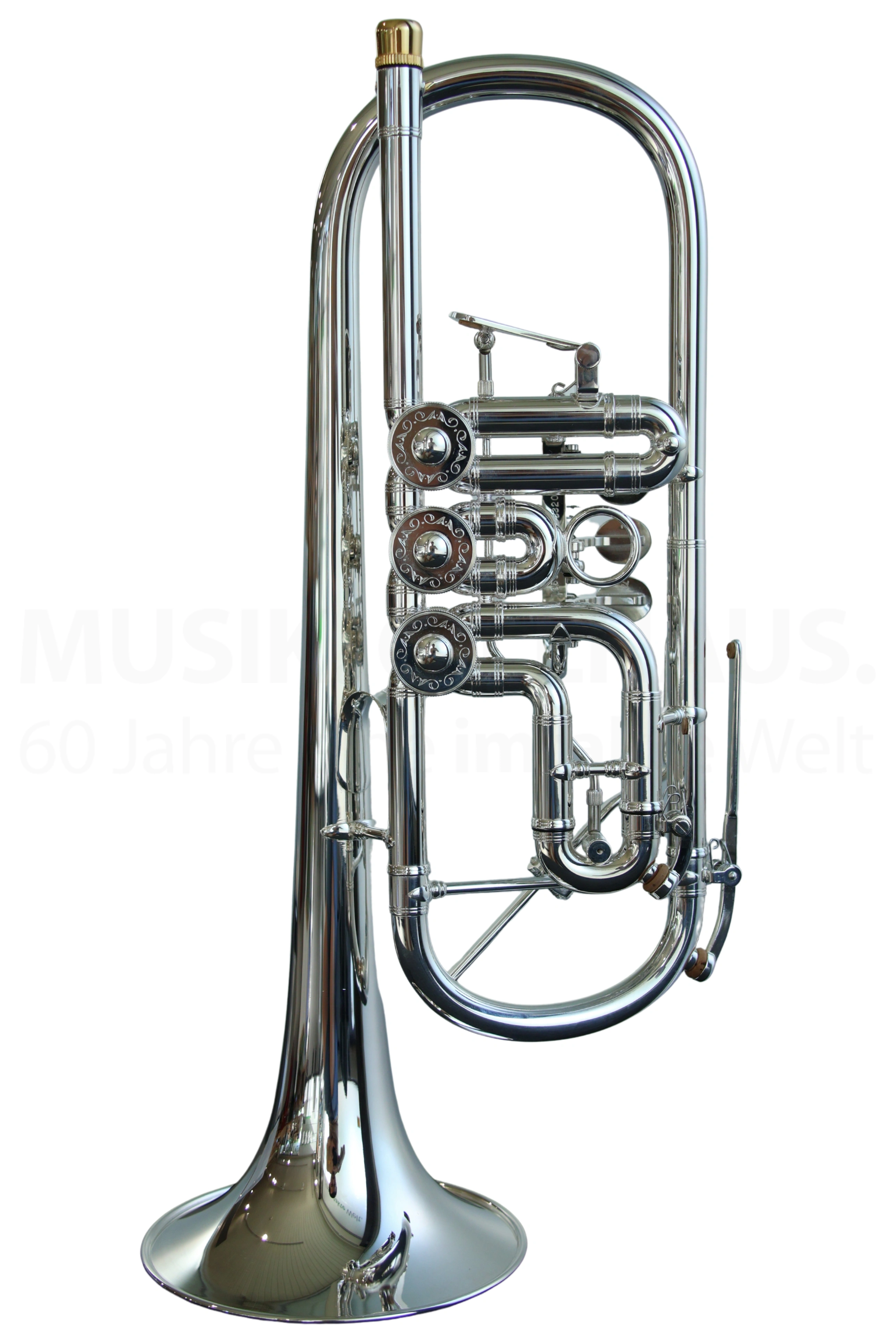 C Drehventiltrompete Ricco Kühn T053/C gebr.