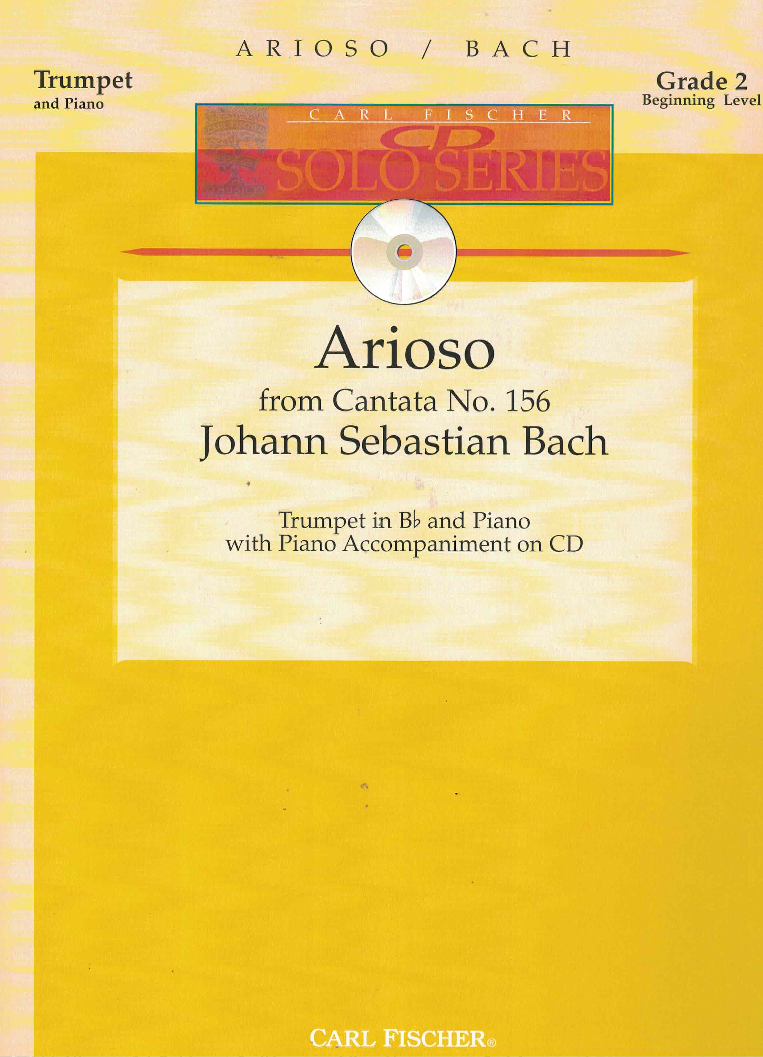 Arioso from Cantata No. 156 - J.S. Bach Trp./Kv CD