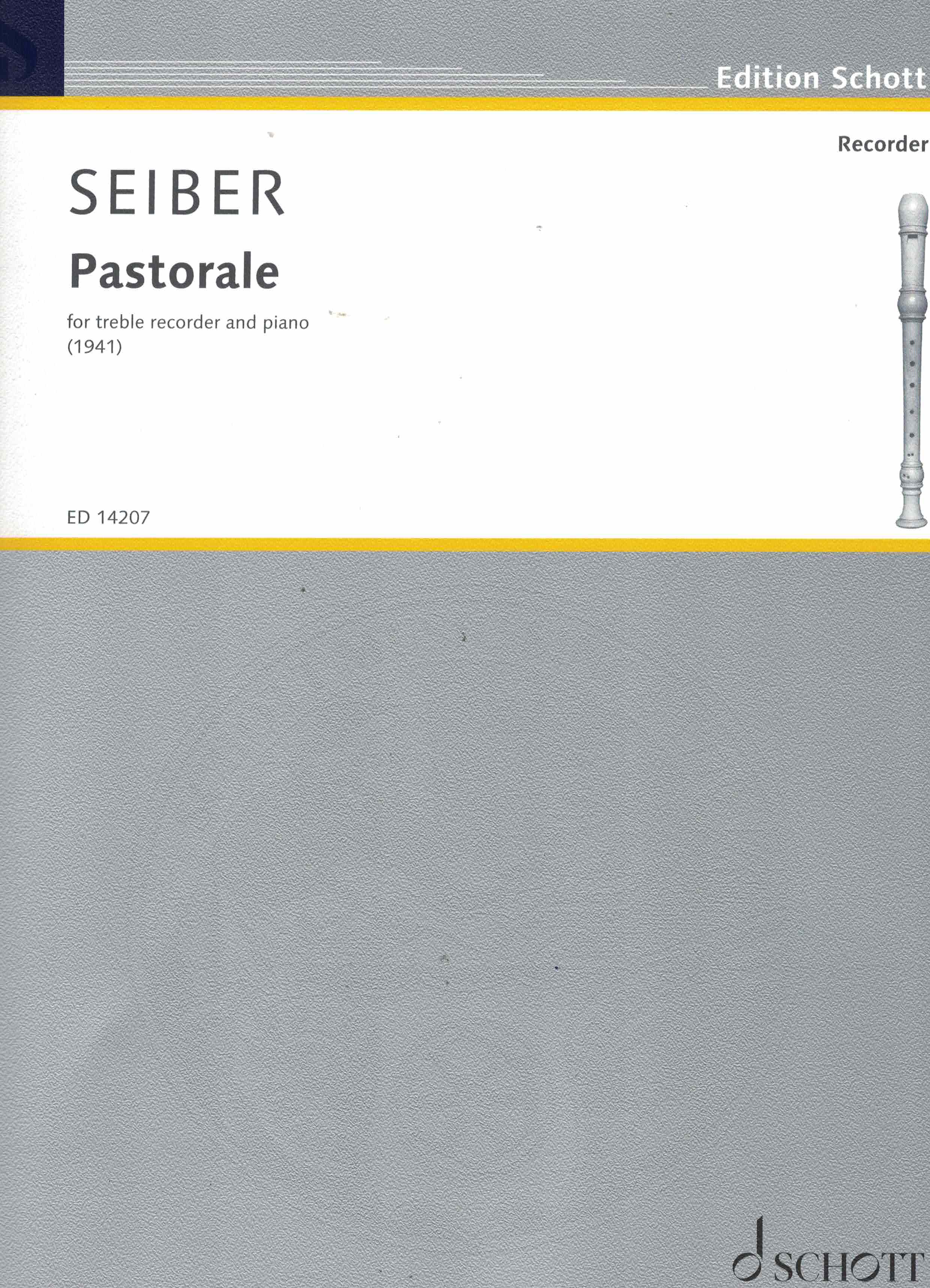 Pastorale, Seiber, Abfl Klav
