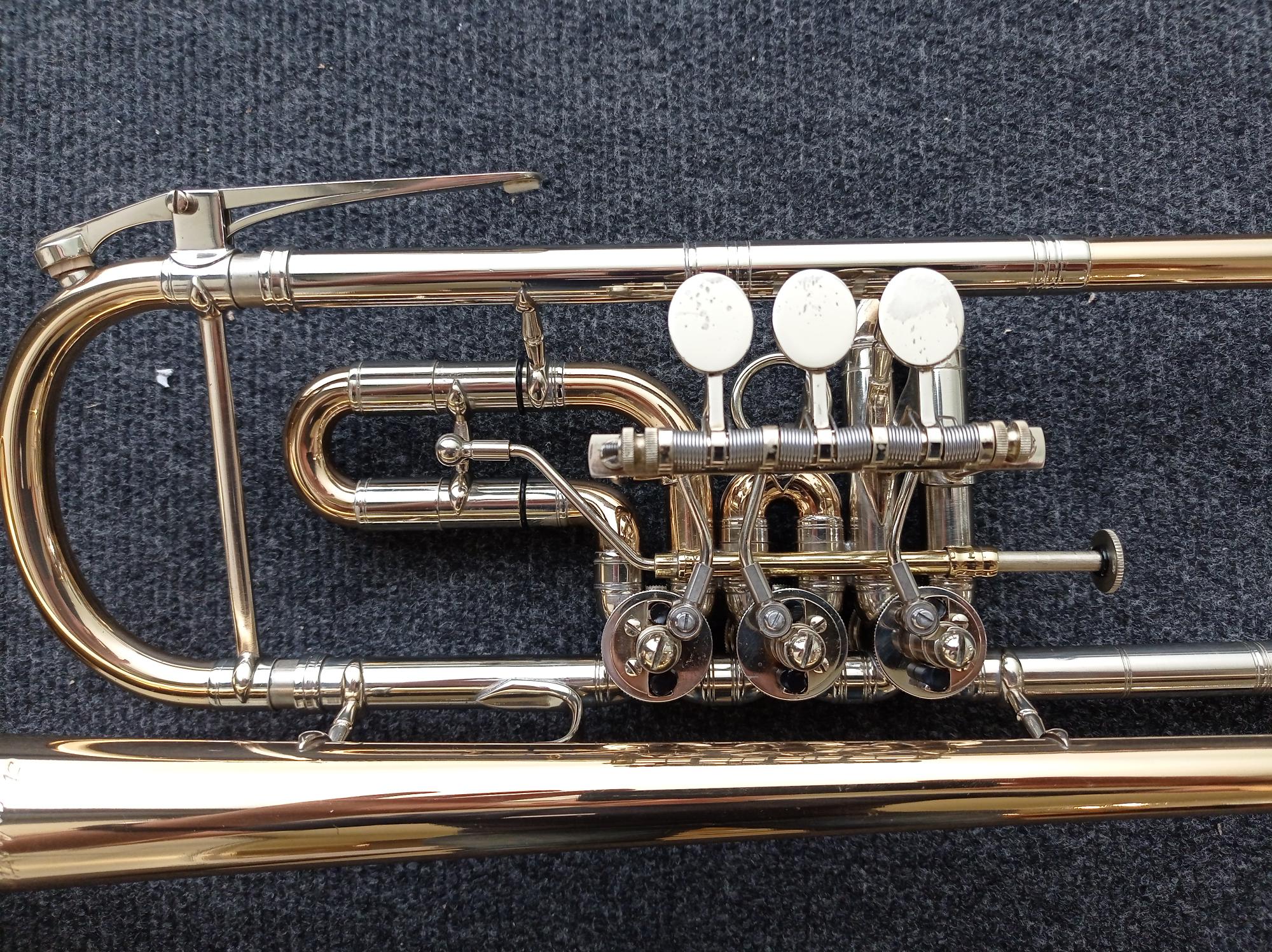 B Drehventiltrompete Josef Monke MB110GK gebr.