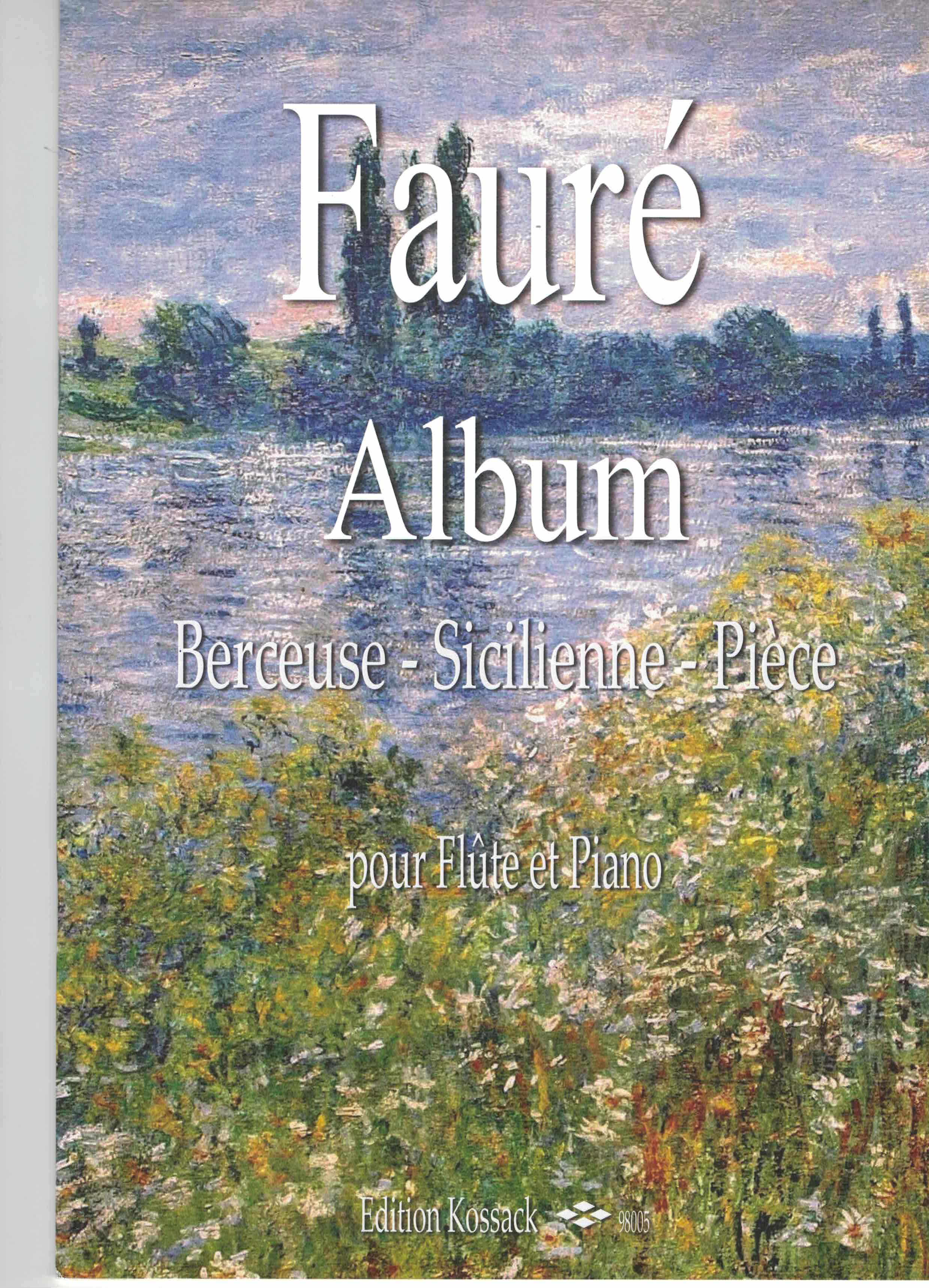 Album- Faure, Querflöte/Klavier