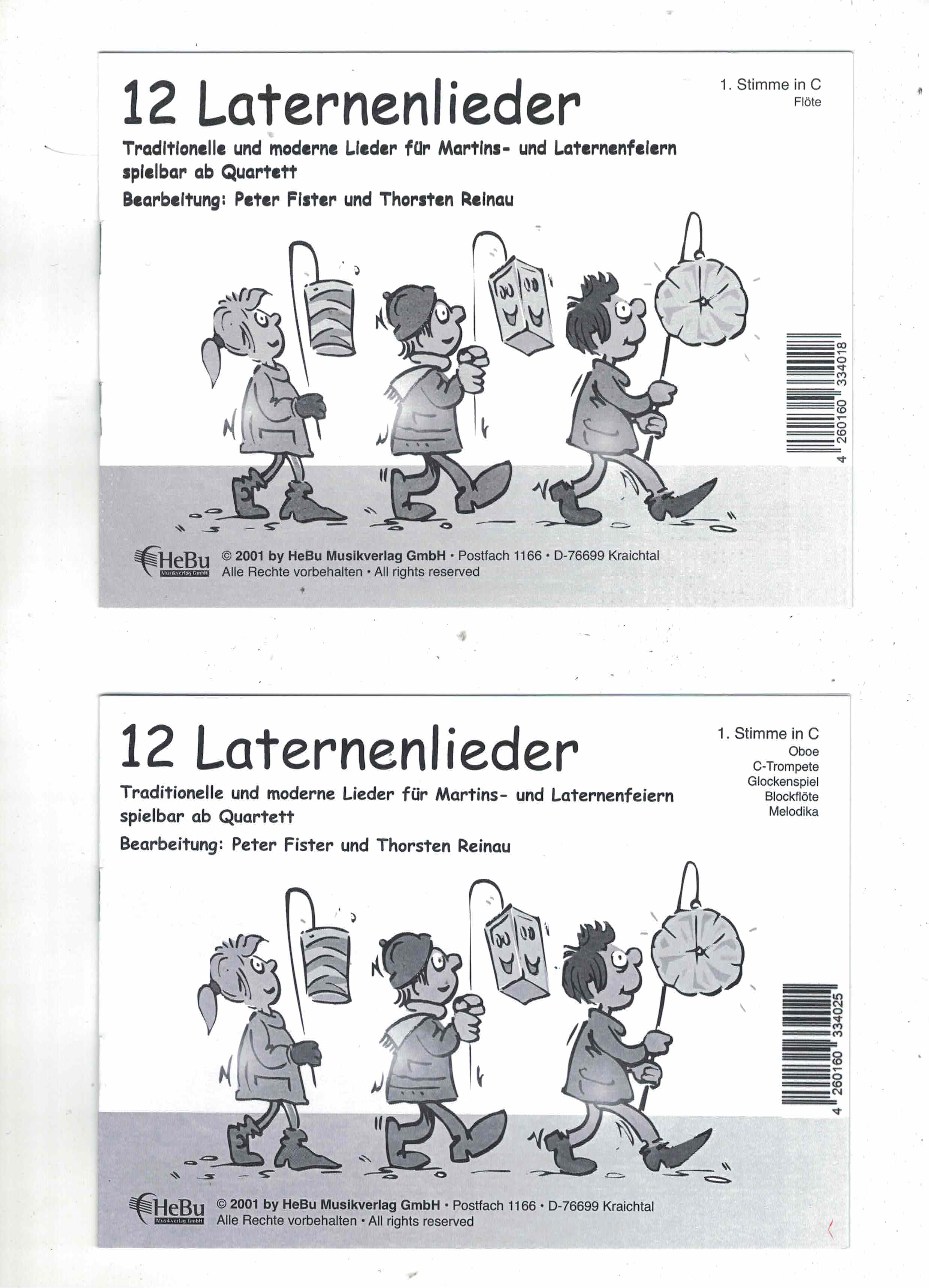 12 Laternenlieder 1.C, Ob Bfl