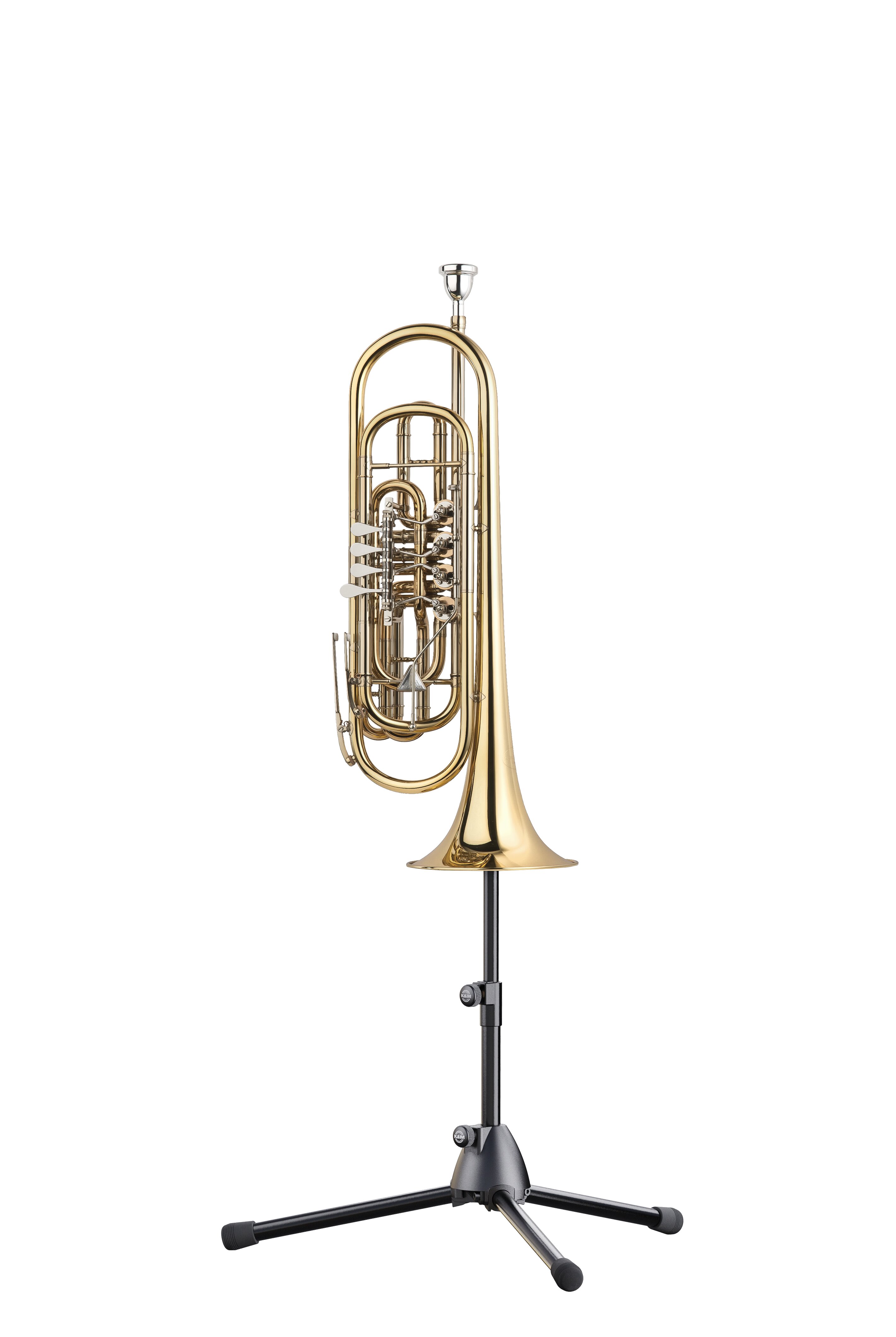 Basstrompete Flügelhornständer K&M 15239