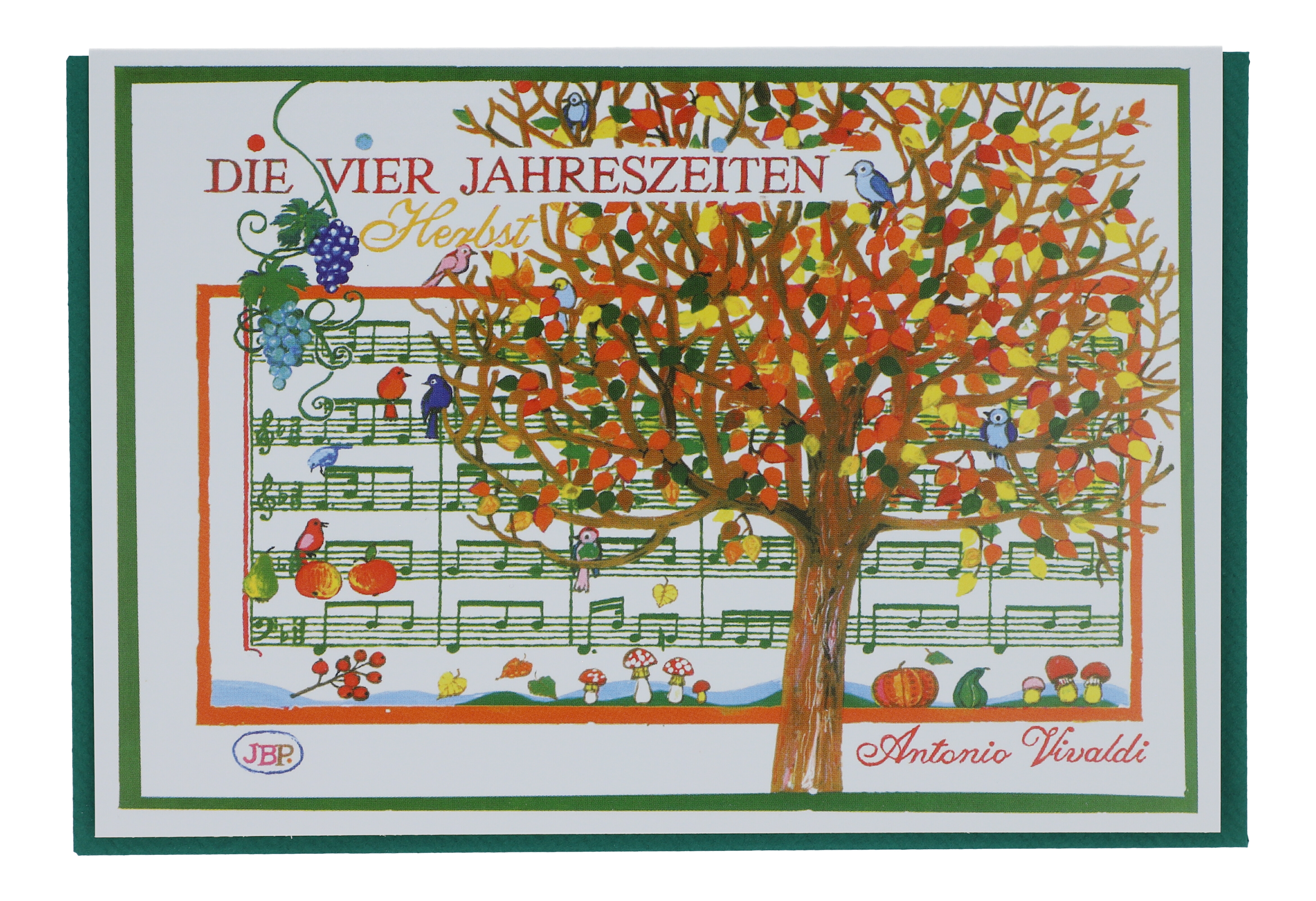Doppelkarten - 4 Jahreszeiten; Herbst