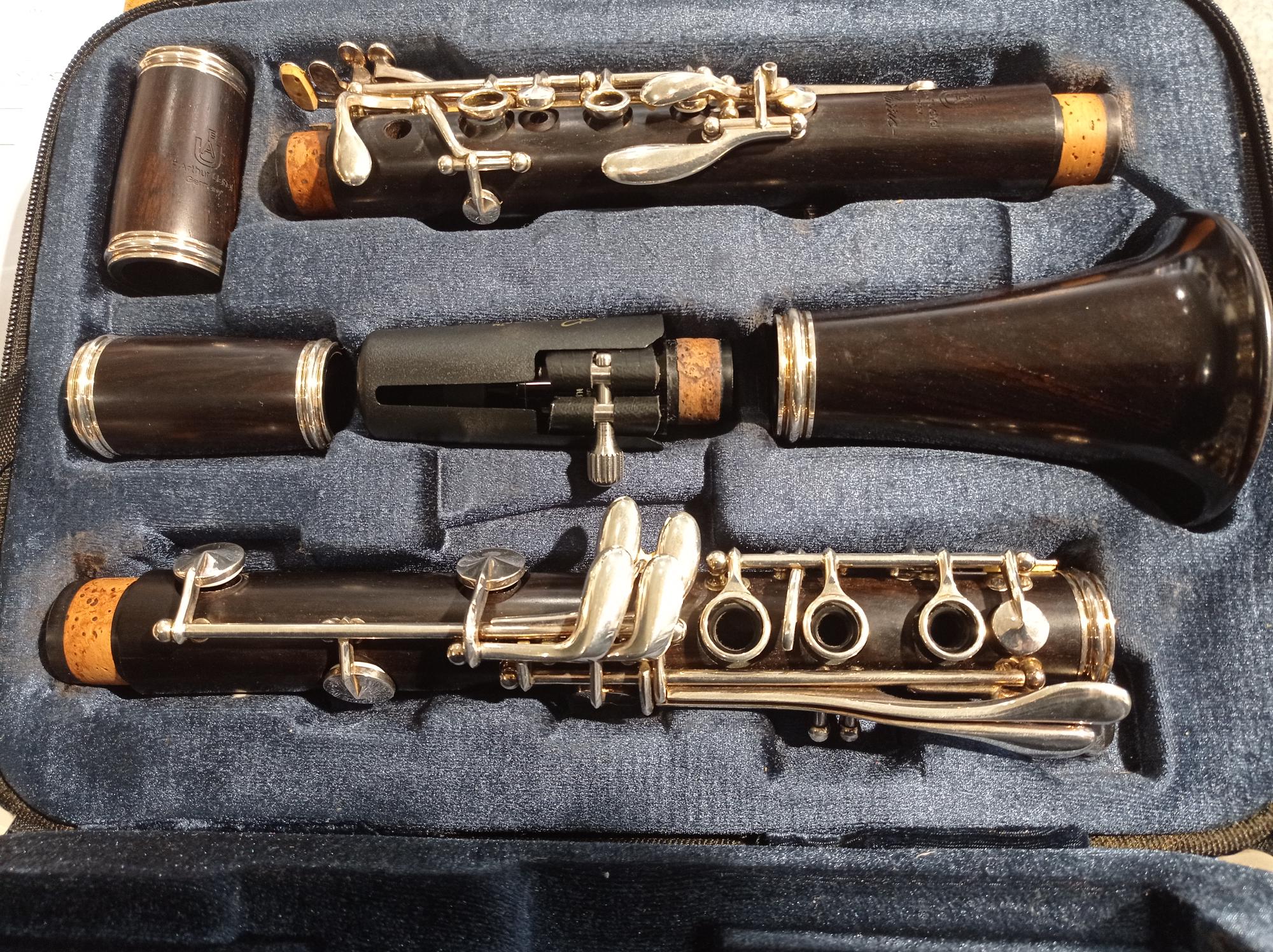 B Klarinette Uebel Classic, Böhm gebr.