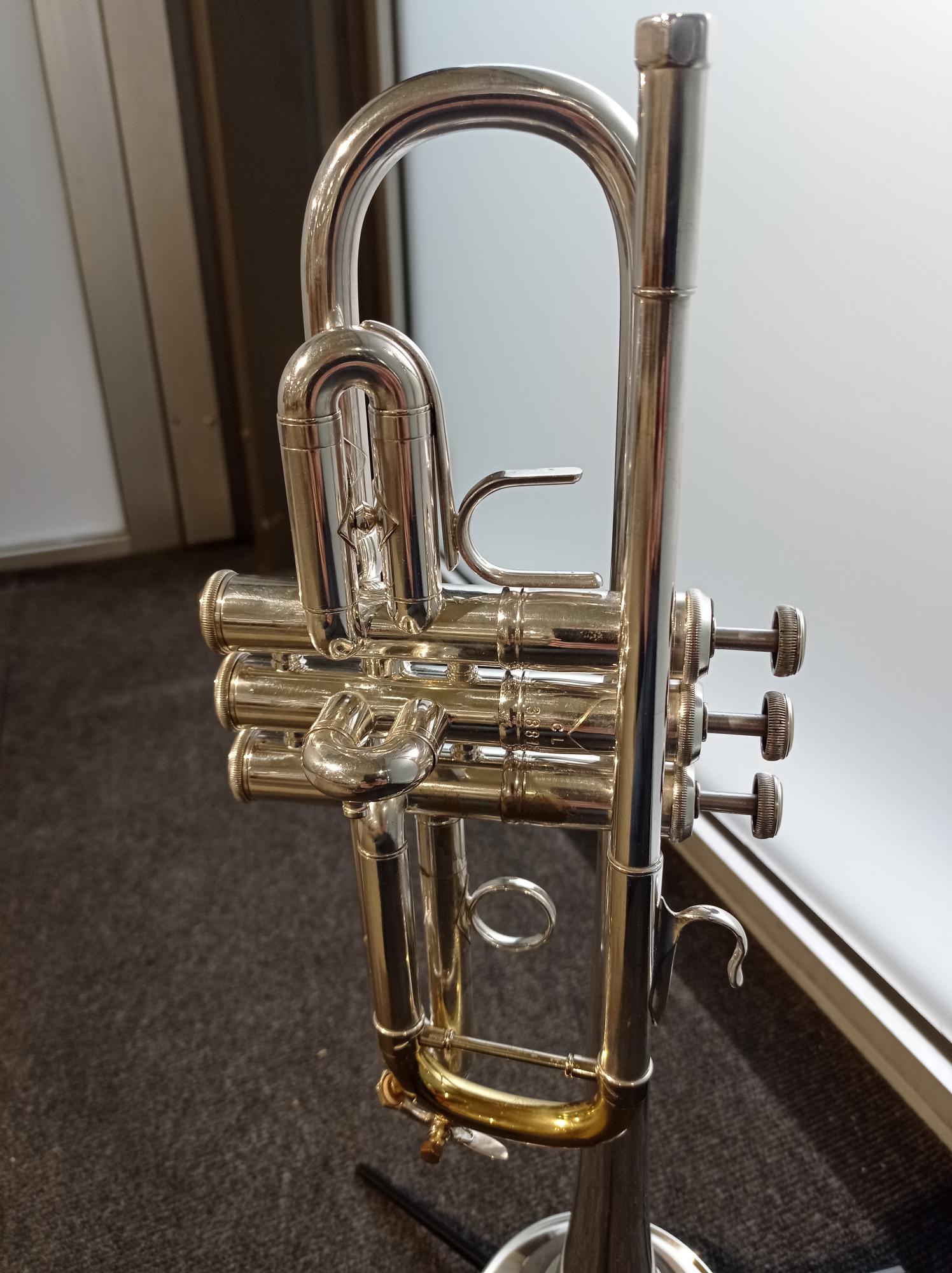 C Trompete V. Bach Mod. 229 versilbert gebr.