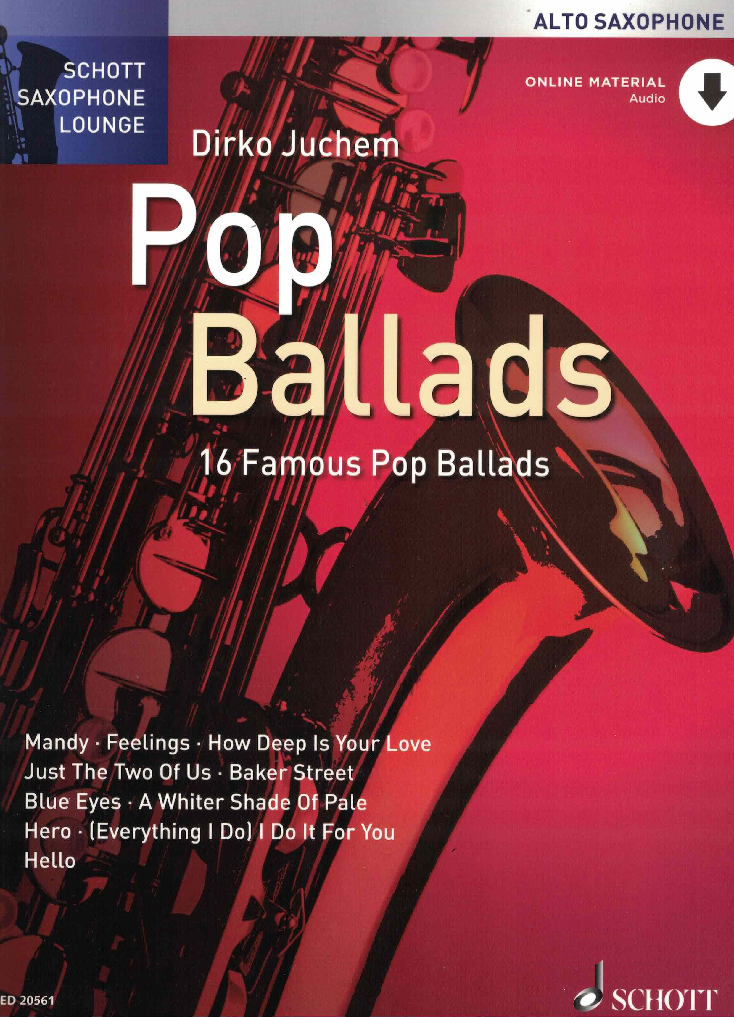 Pop Ballads - Altsaxophon/Klavier + Online Material