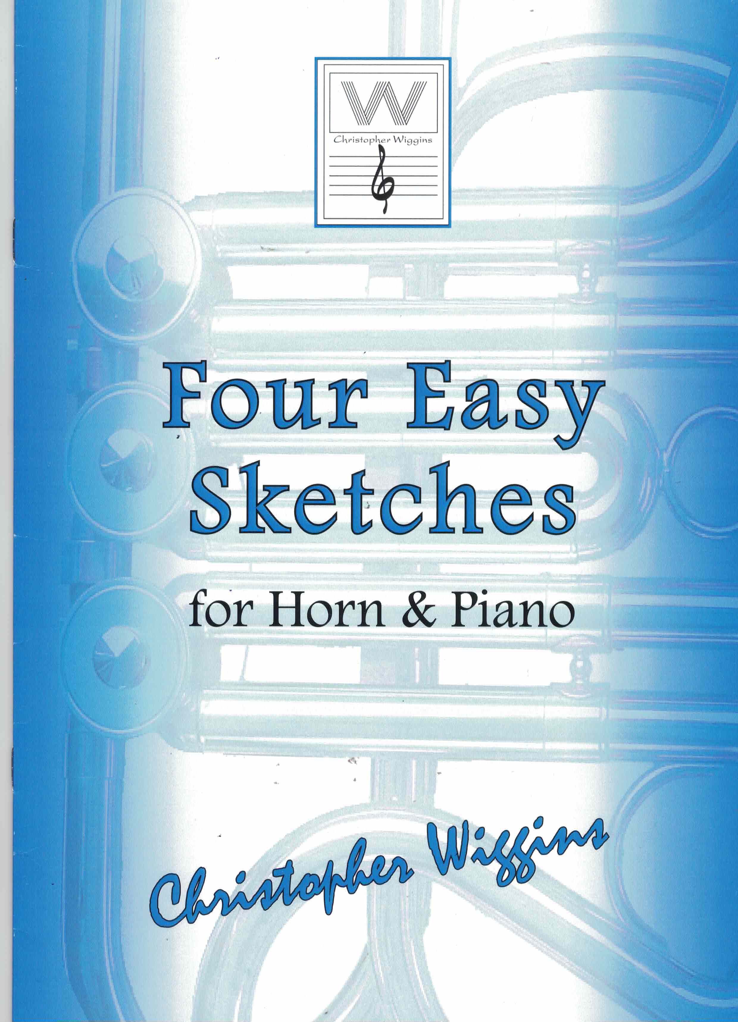 Four easy Sketches, Chr. Wiggins, Horn Klav