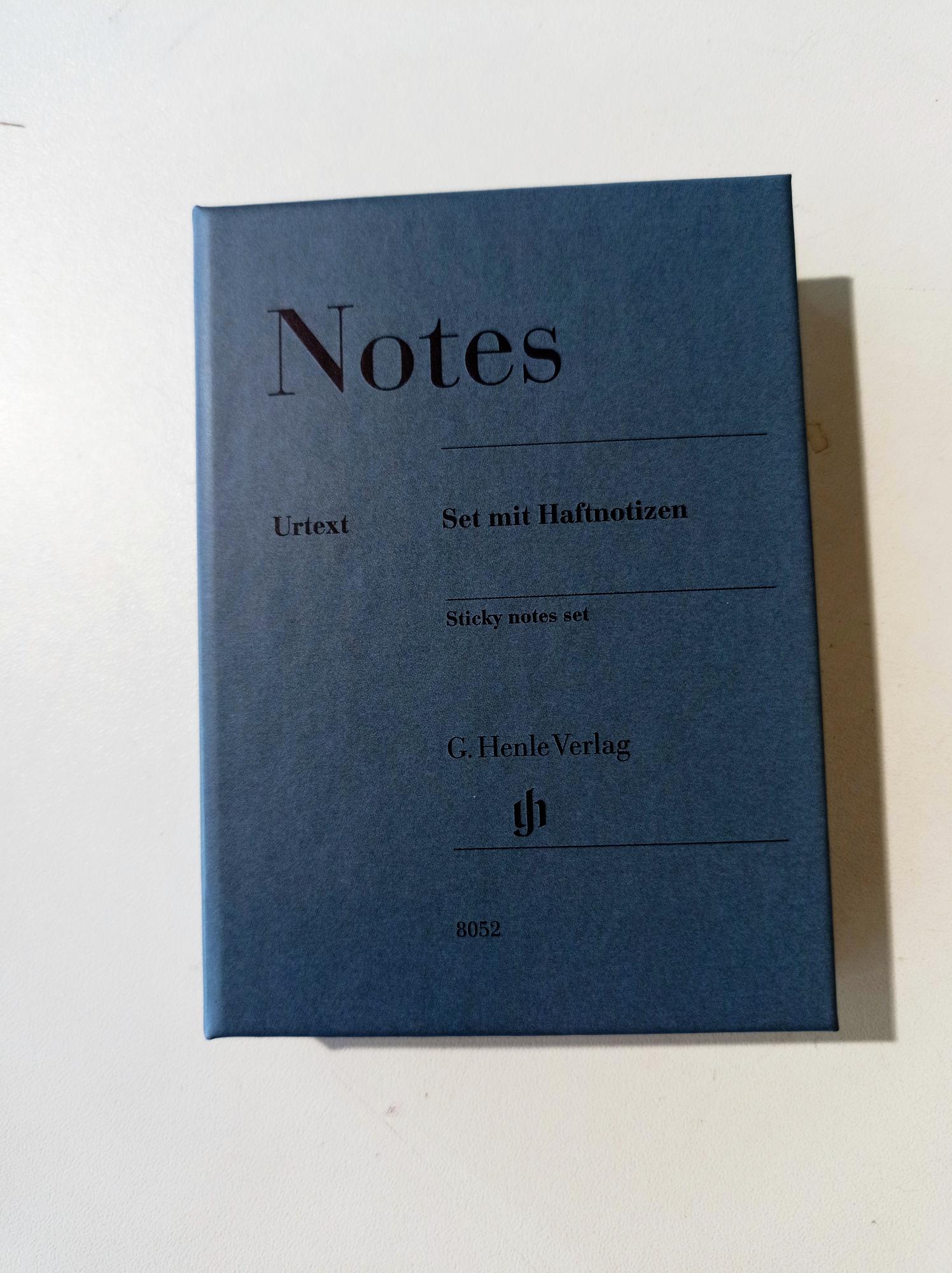 Notes Set Haftnotizen
