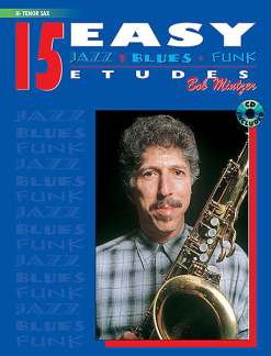 15 Easy Jazz Blues + Funk Etudes - Mintzer, B-Instrument CD
