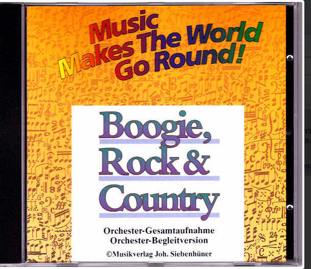 Boogie, Rock & Country - Playback CD