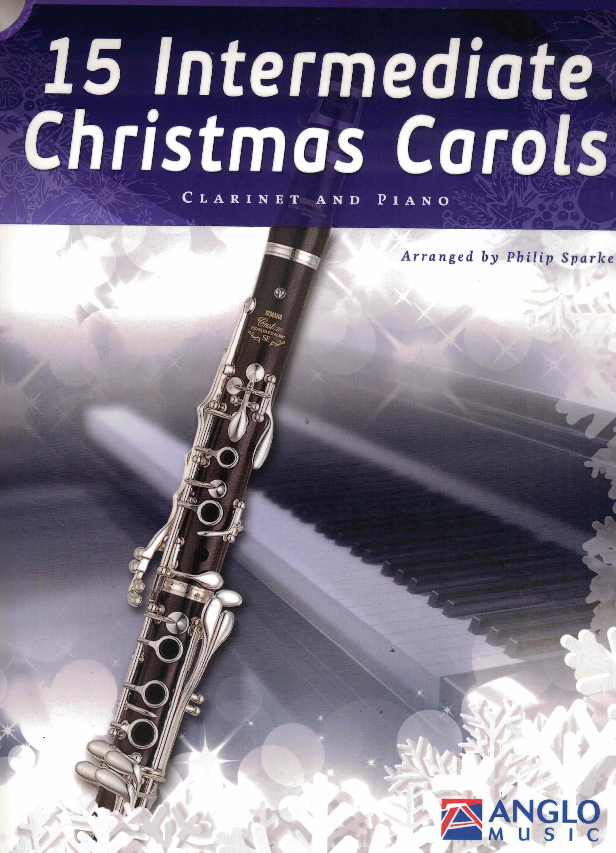 15 intermediate Christmas Carols, Sparke, Klar Klav CD