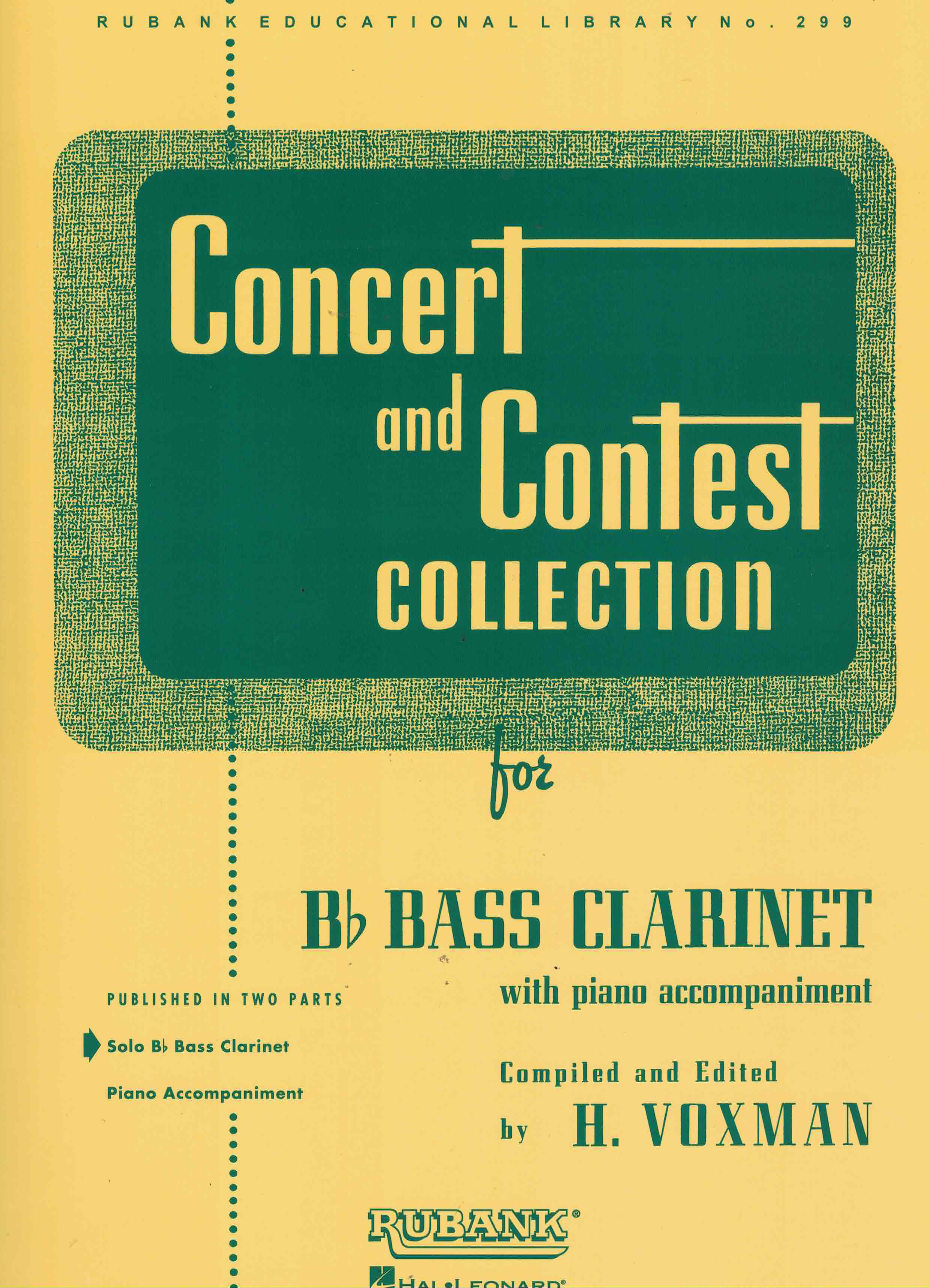 Concert and Contest Collection, Baß- Klar