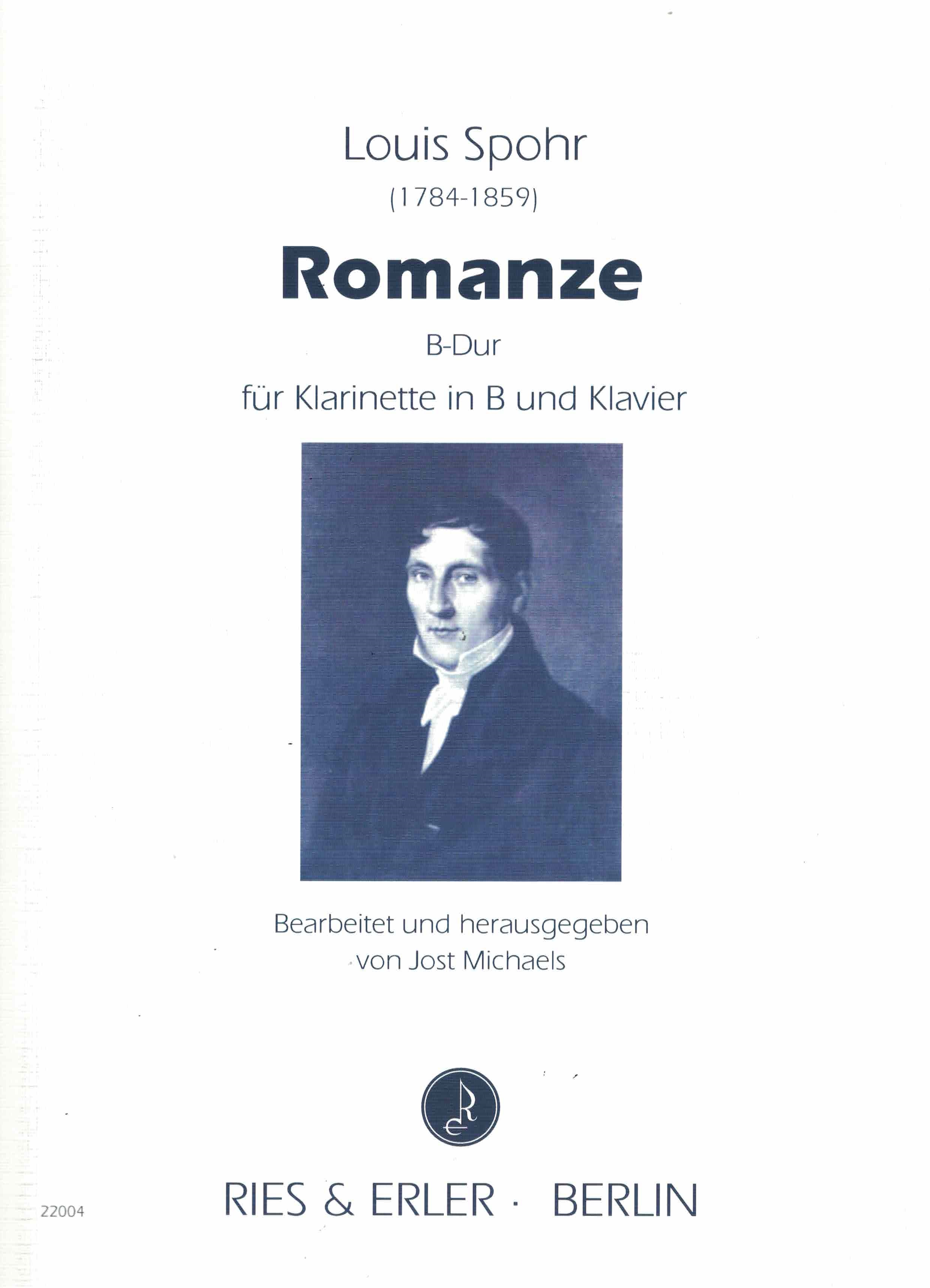 Romanze B-Dur - Spohr, Klarinette/Klavier