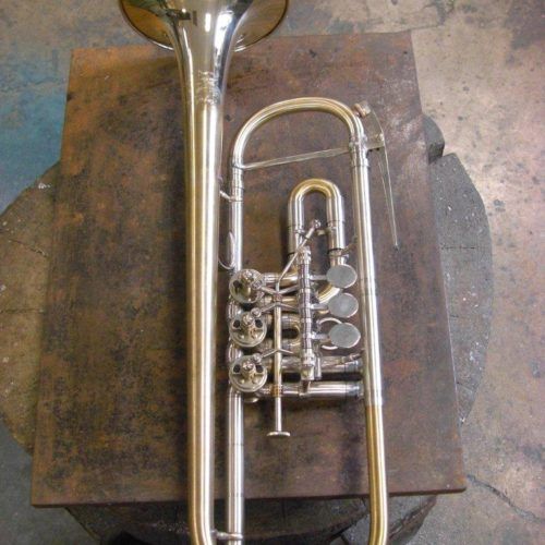 B Drehventiltrompete Josef Monke Gillhaus Z heavy roh
