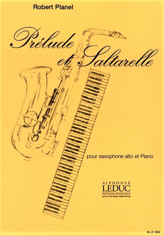Prelude et Saltarelle - Planel, Altsaxophon/Klavier