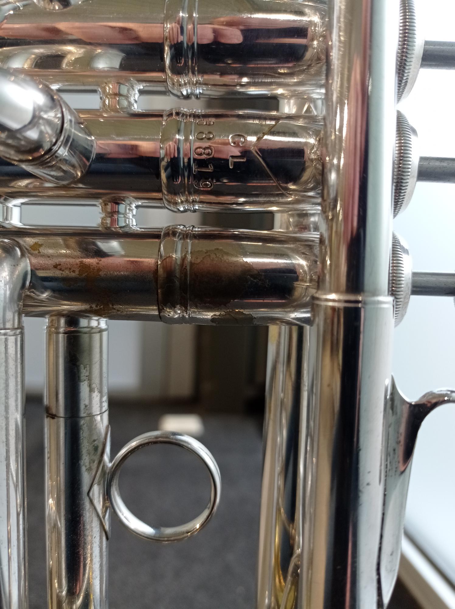 C Trompete V. Bach Mod. 229 versilbert gebr.