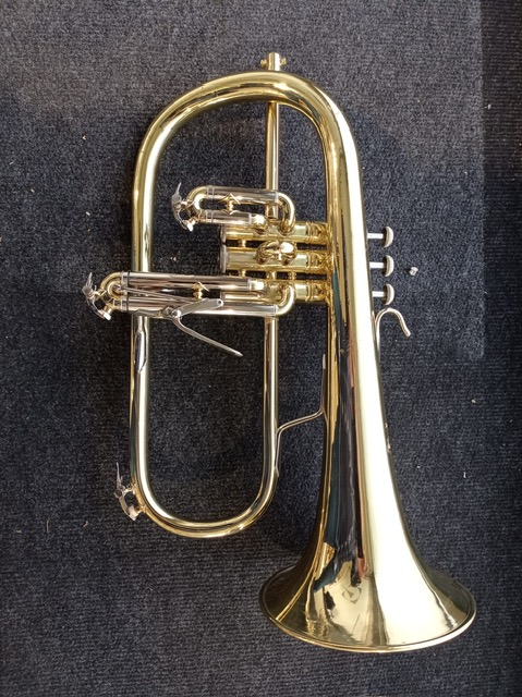 Flügelhorn V. Bach Mod. 183 lack. gebr.