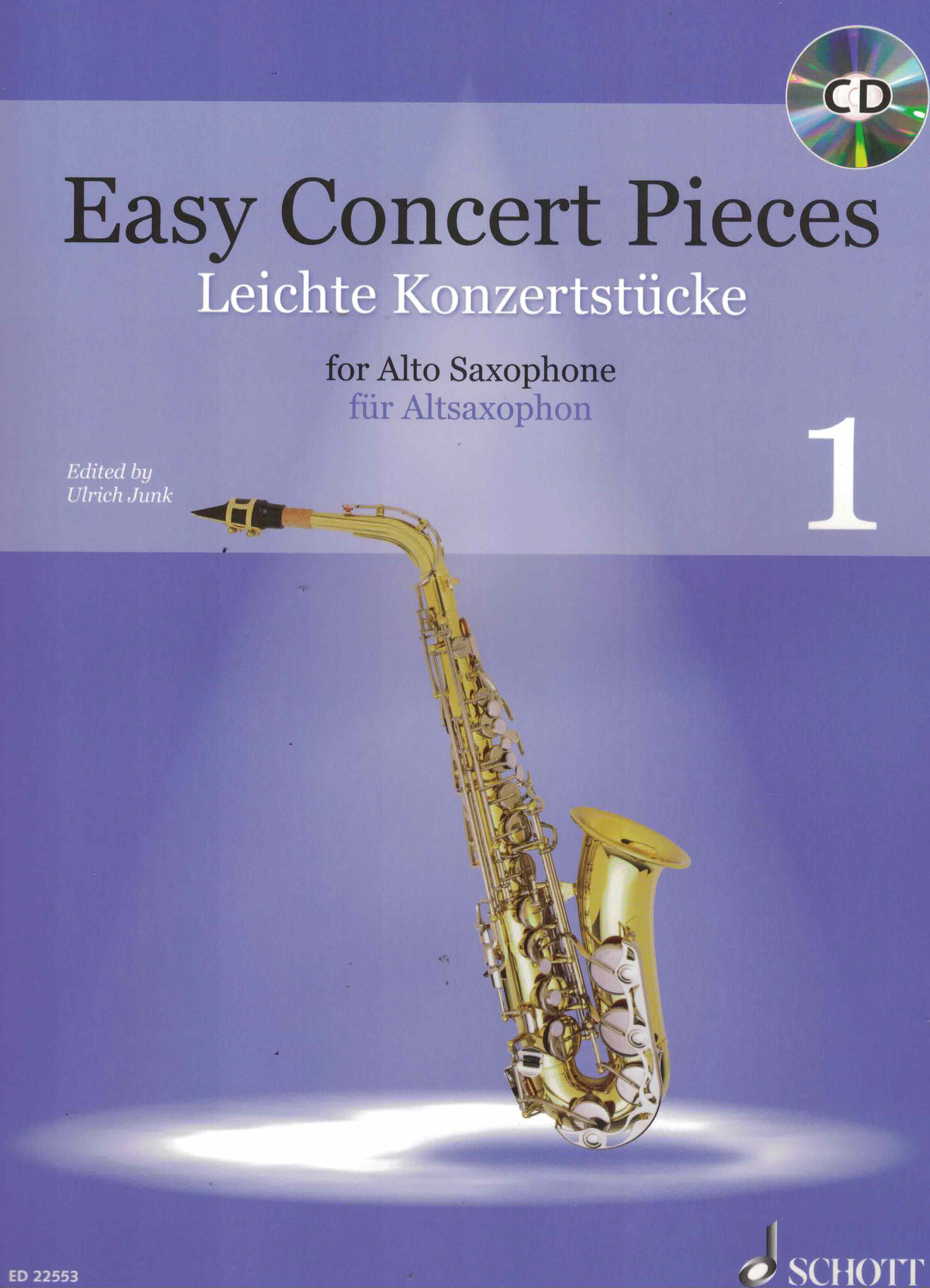 Easy Concert Pieces 1, Alt- Sax Klav.