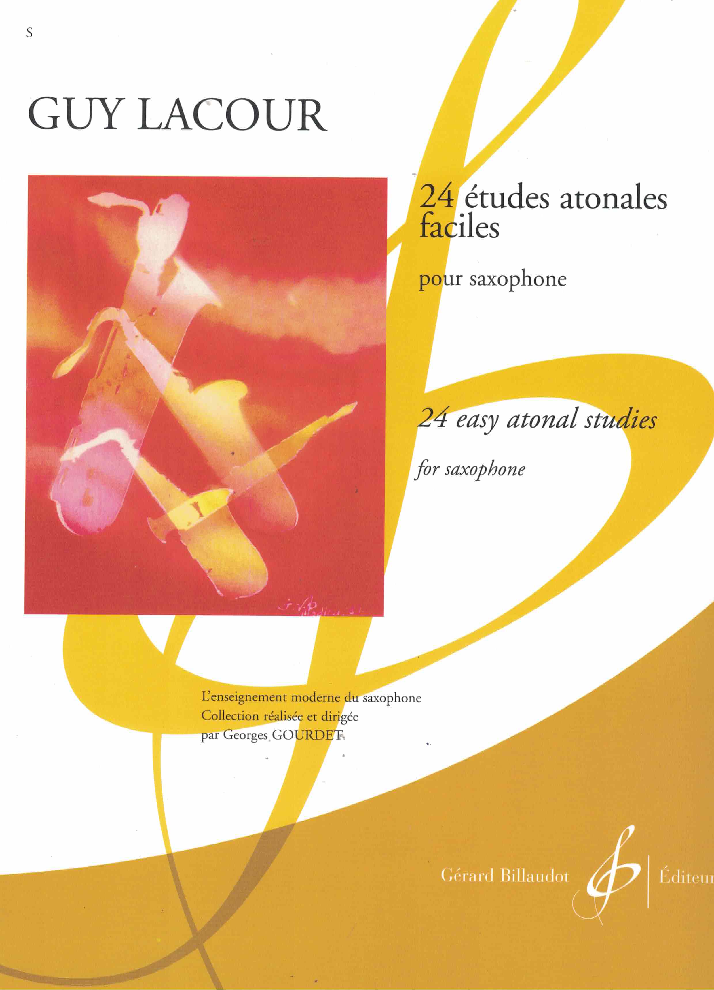 24 Etudes Atonales Faciles - Lacour, Saxophon