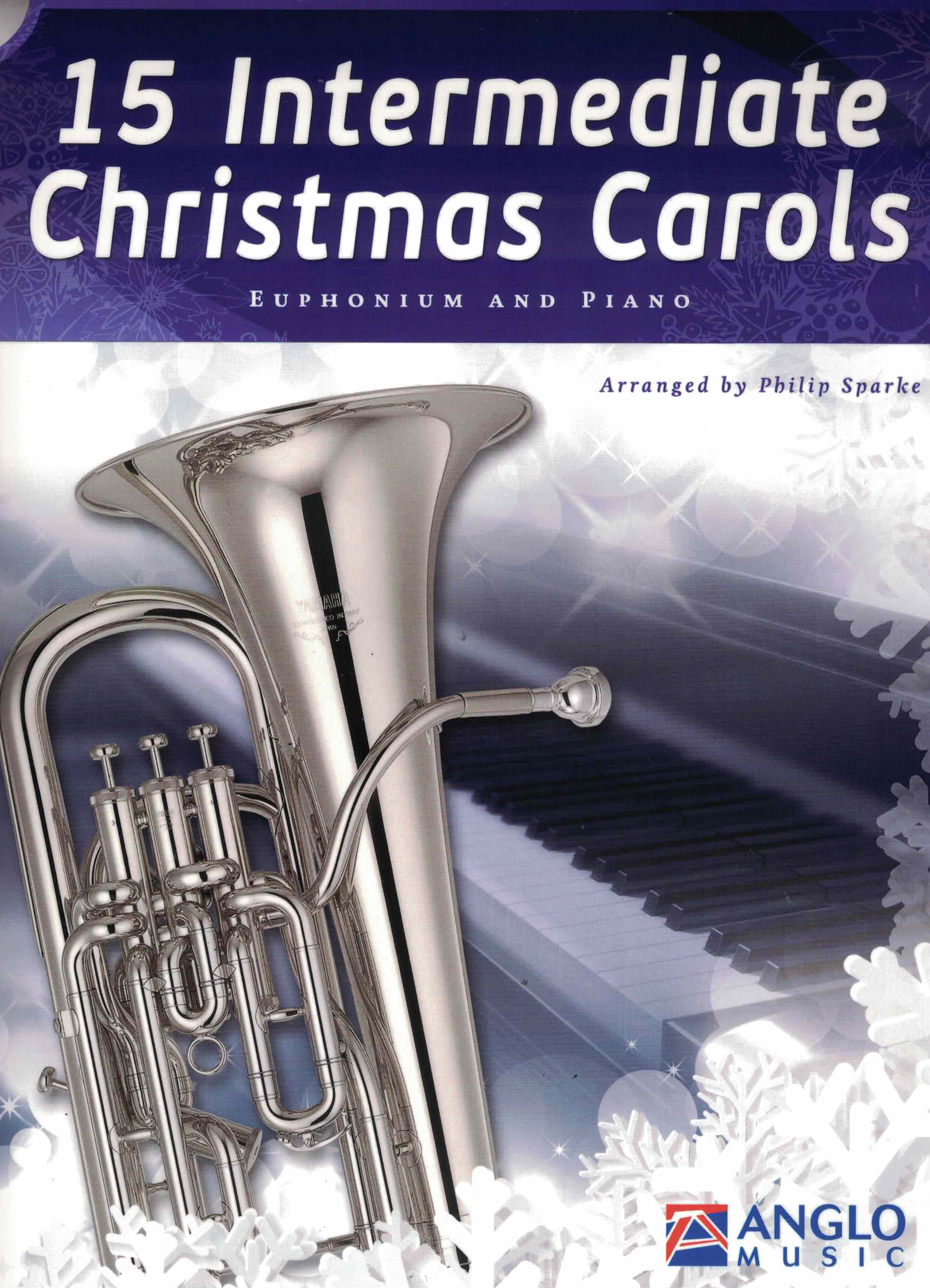 15 intermediate Christmas Carols, Sparke Euph Klav CD