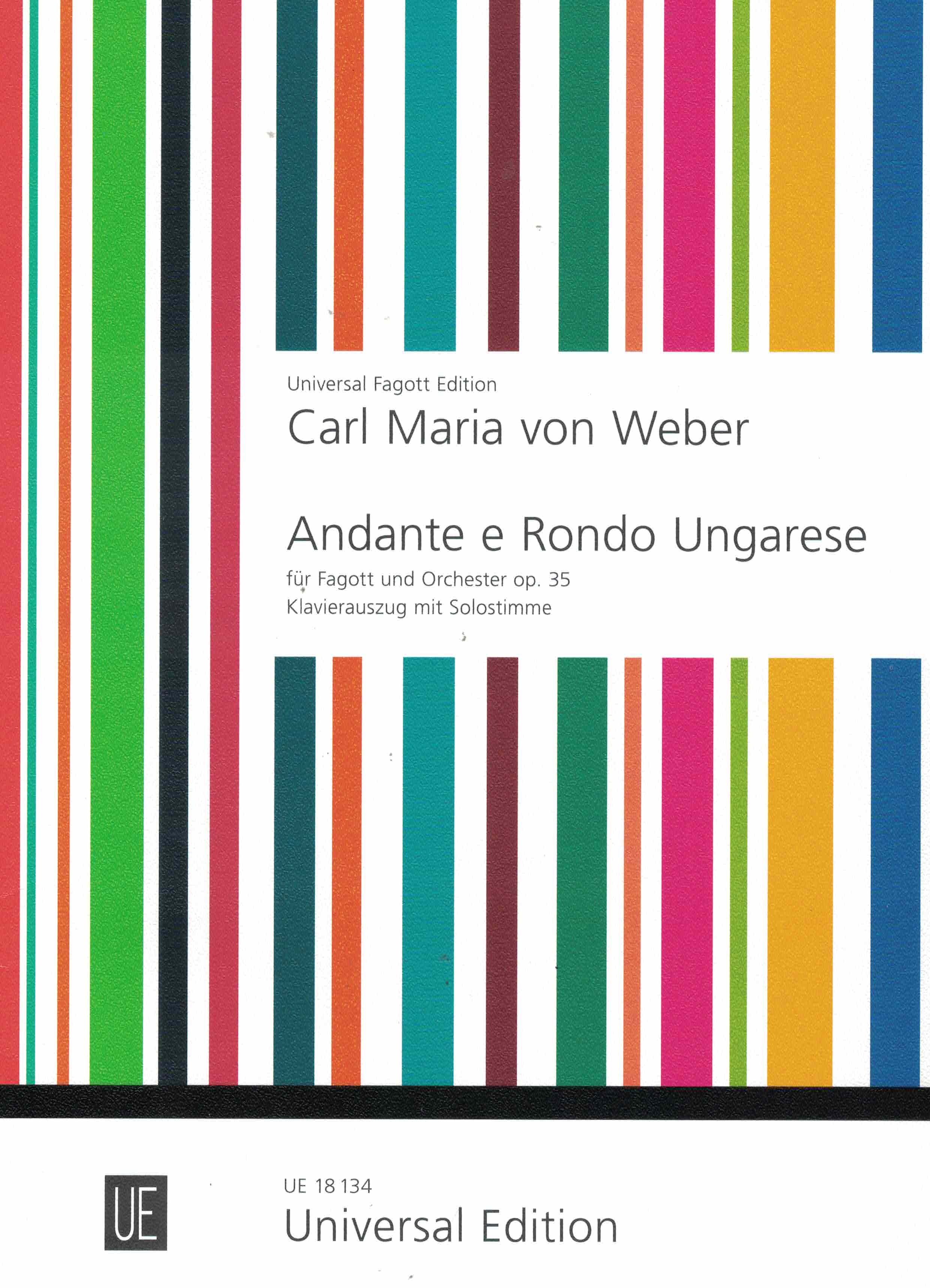 Andante + Rondo ungarese op 35 - Weber, Fagott/Klavier