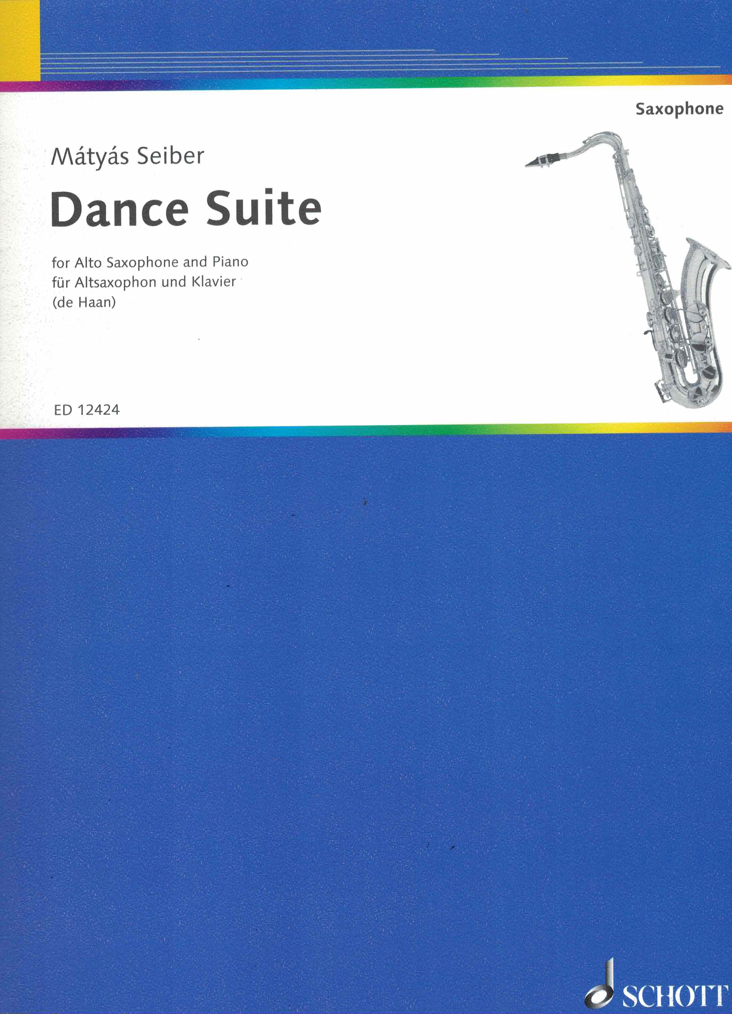 Dance Suite - Seiber, Altsaxophon/Klavier